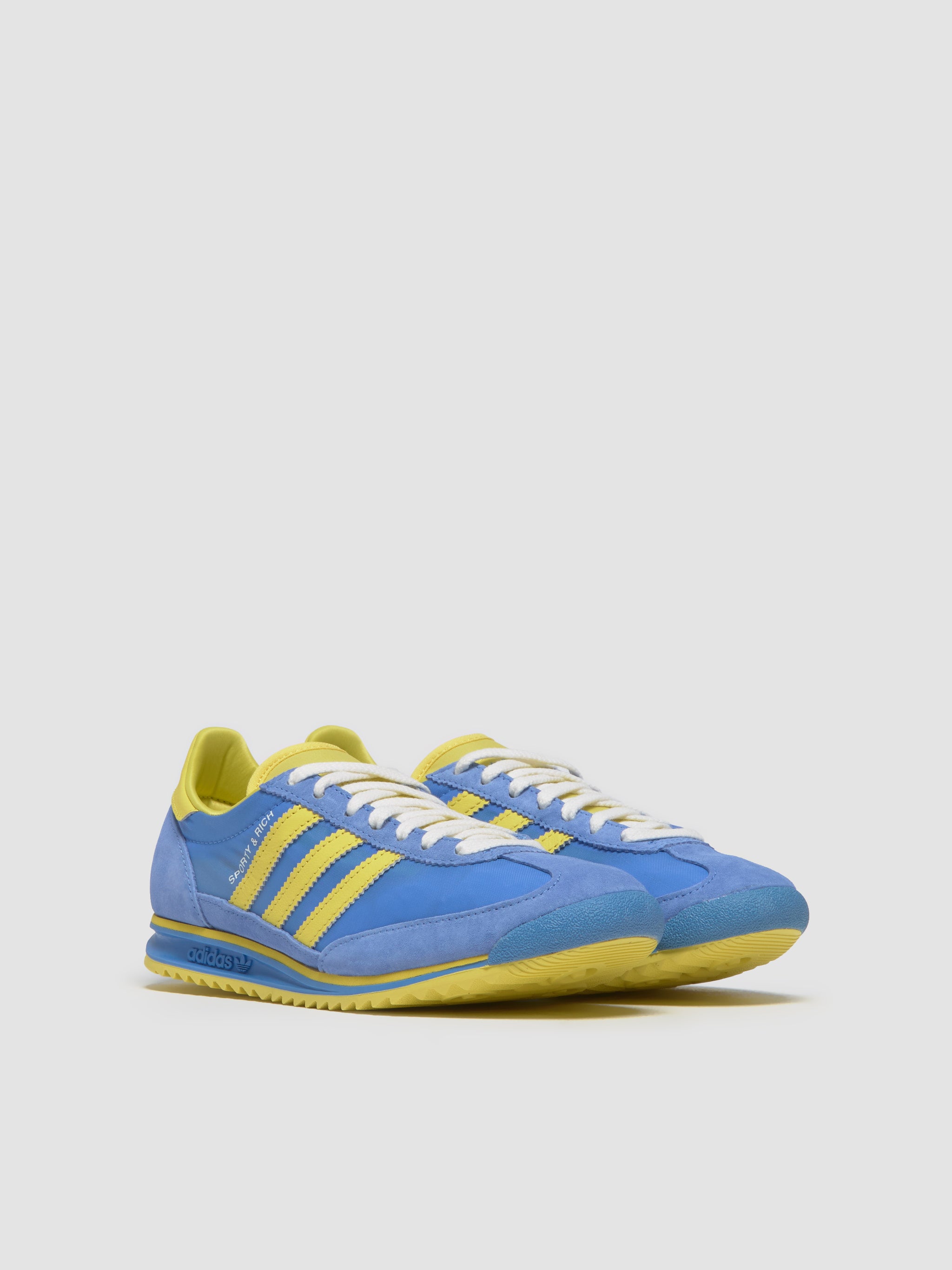 Adidas x Sporty Rich SL72 Sneaker in Blue Yellow JH6701 Voo Store