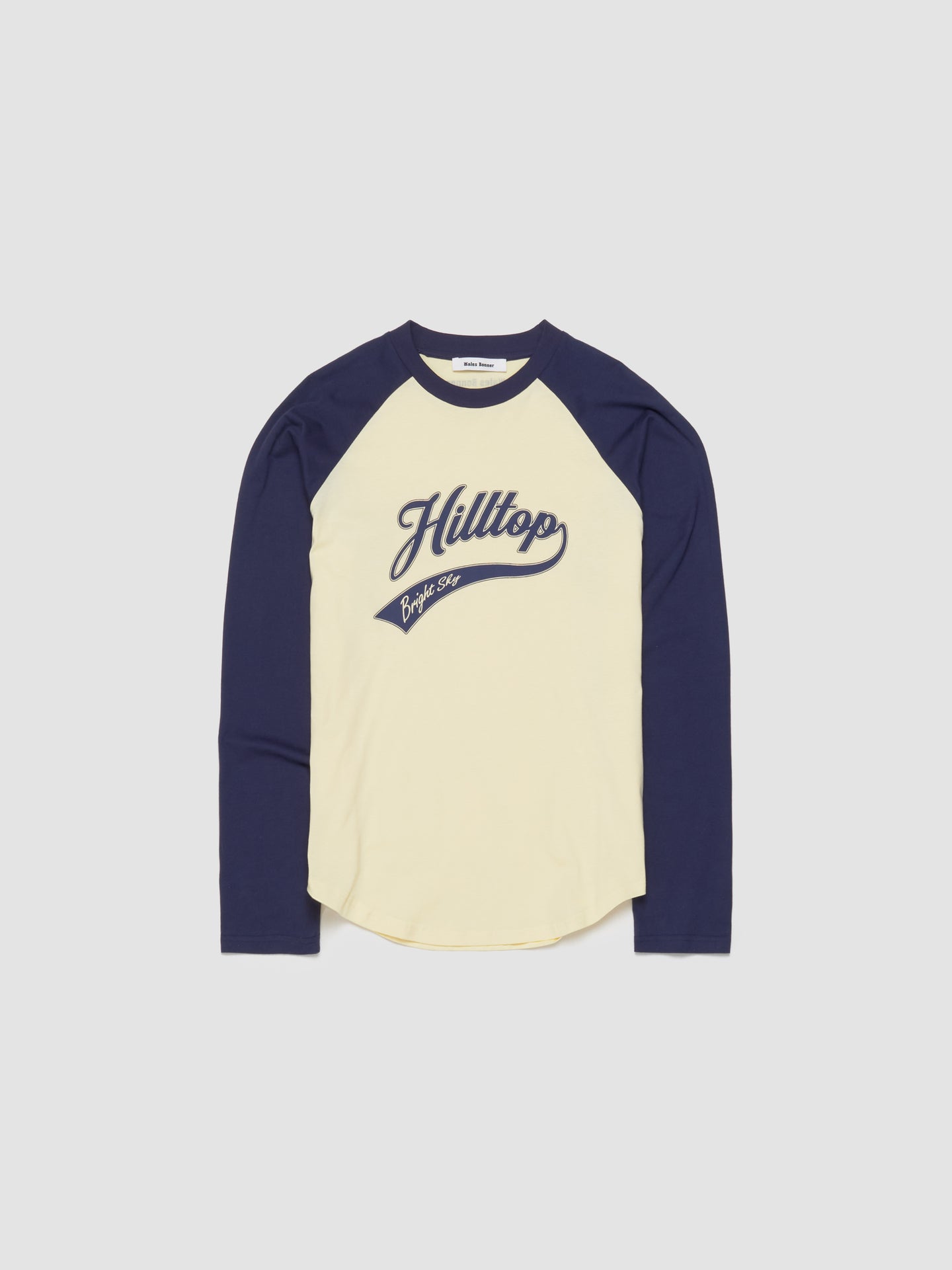 Hilltop Shirt in Navy & Yellow