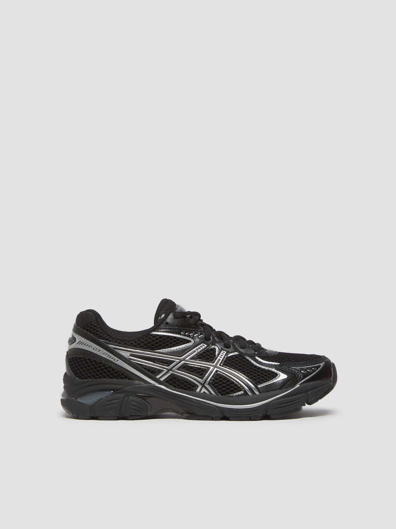 GT-2160 Sneaker in Black & Pure Silver