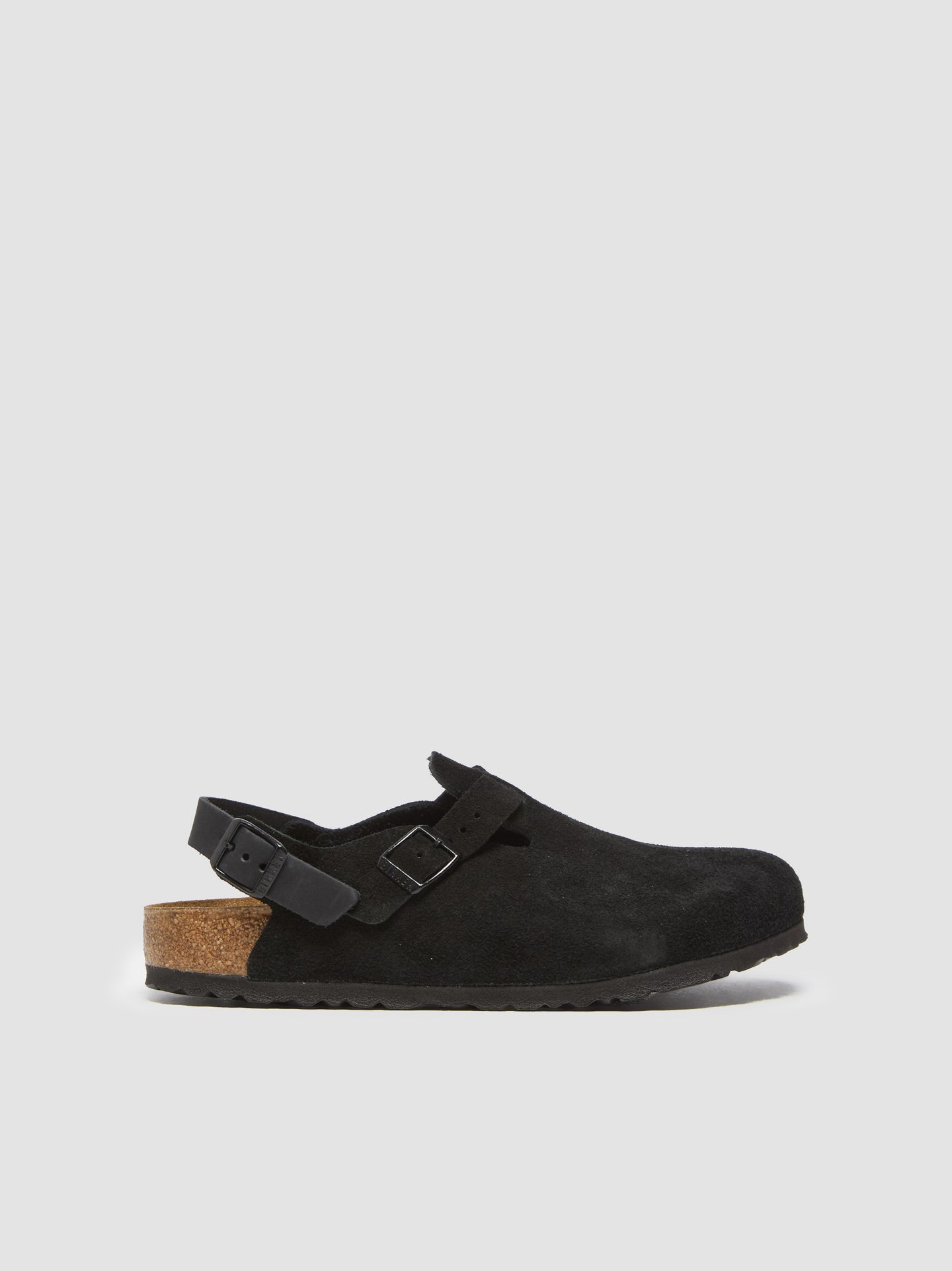 Tokio II Suede Clog in Black