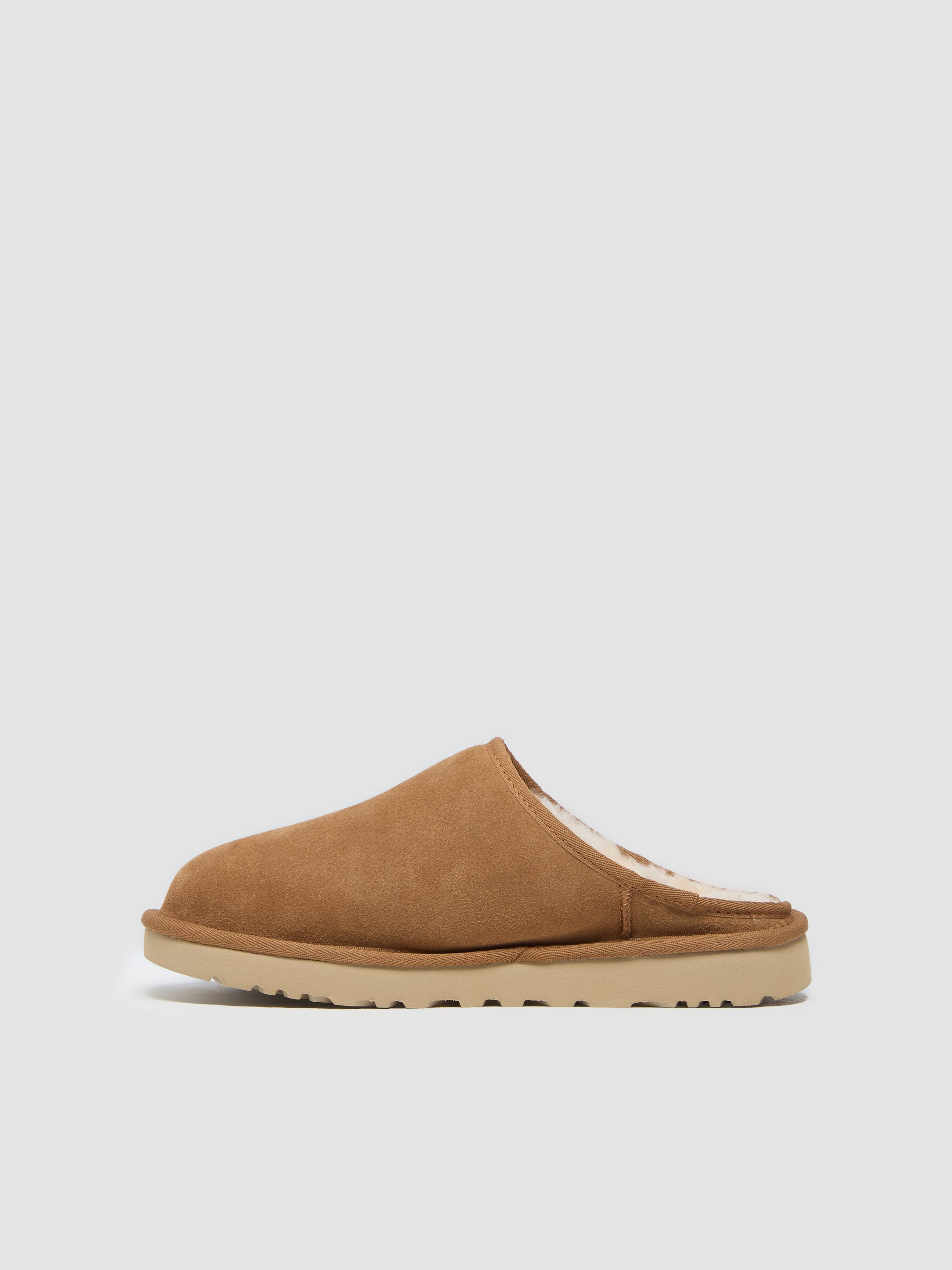 Classic Slip-On Shoes in Chestnut