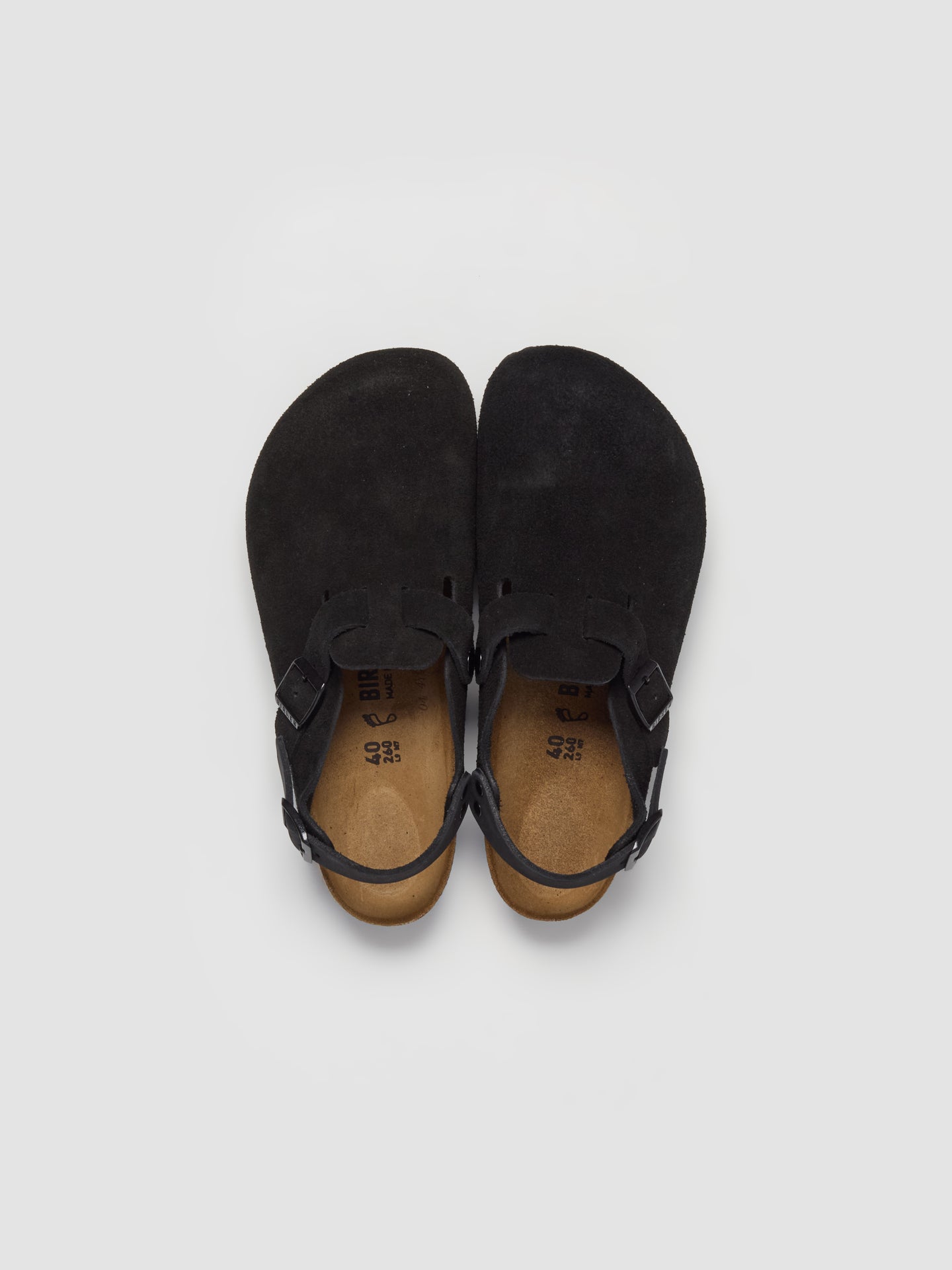 Tokio II Suede Clog in Black