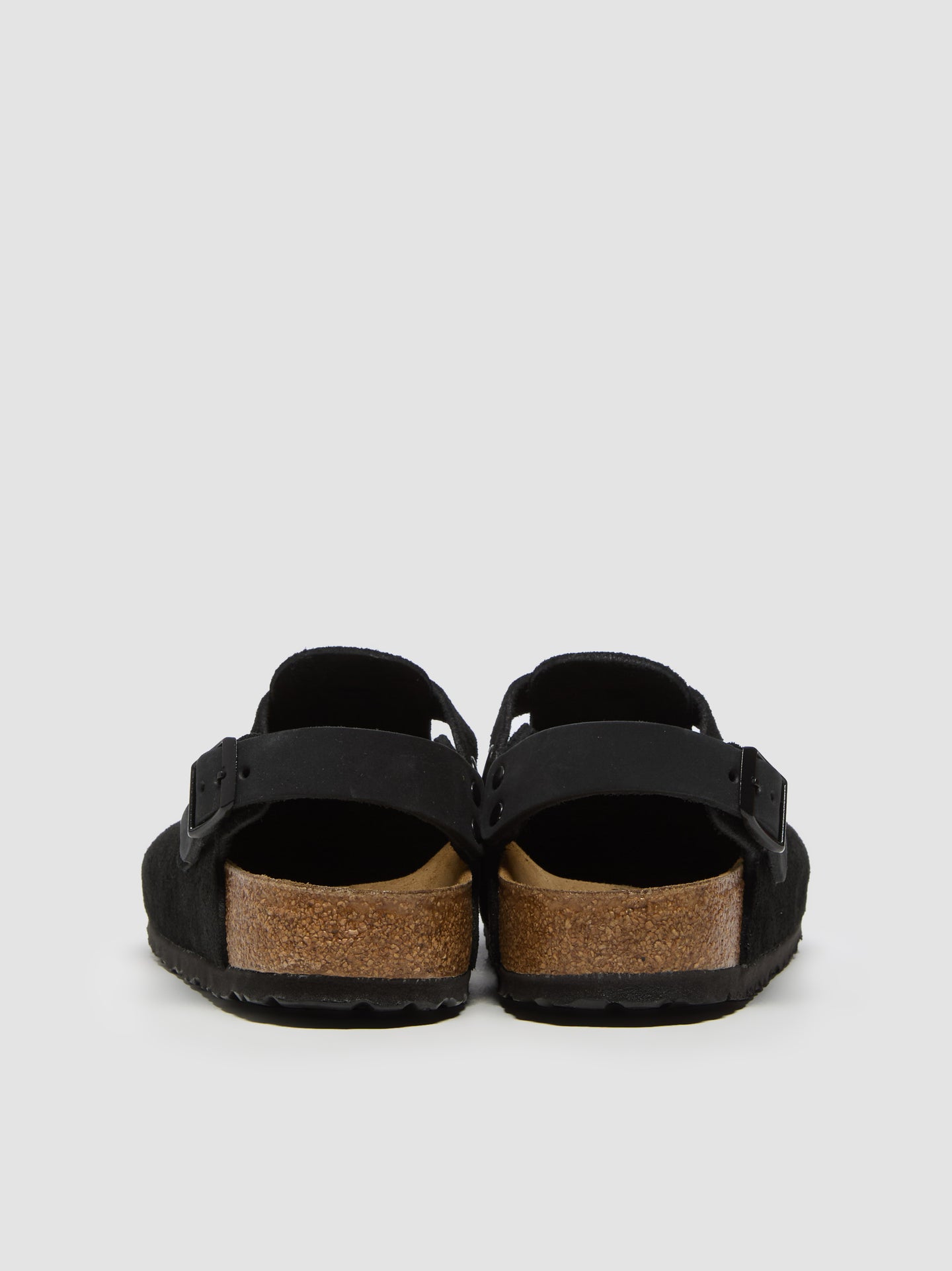 Tokio II Suede Clog in Black