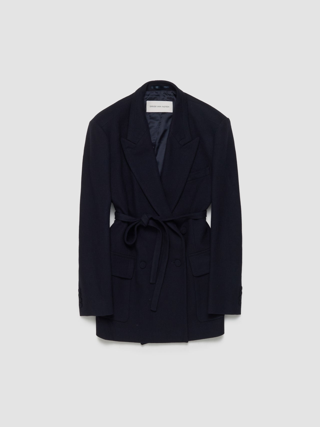 Bless Emb Blazer in Navy