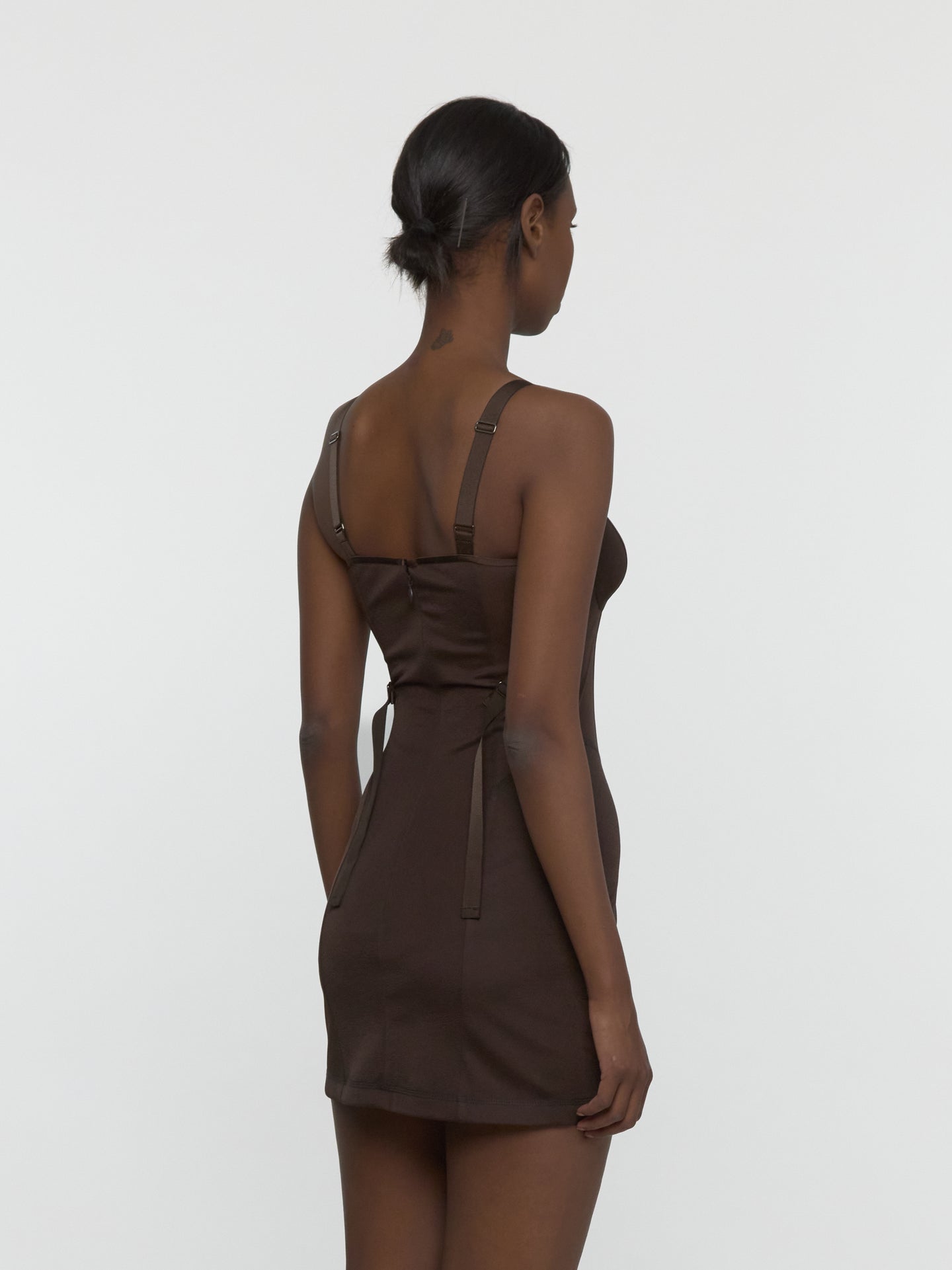 Grace Dress in Brown