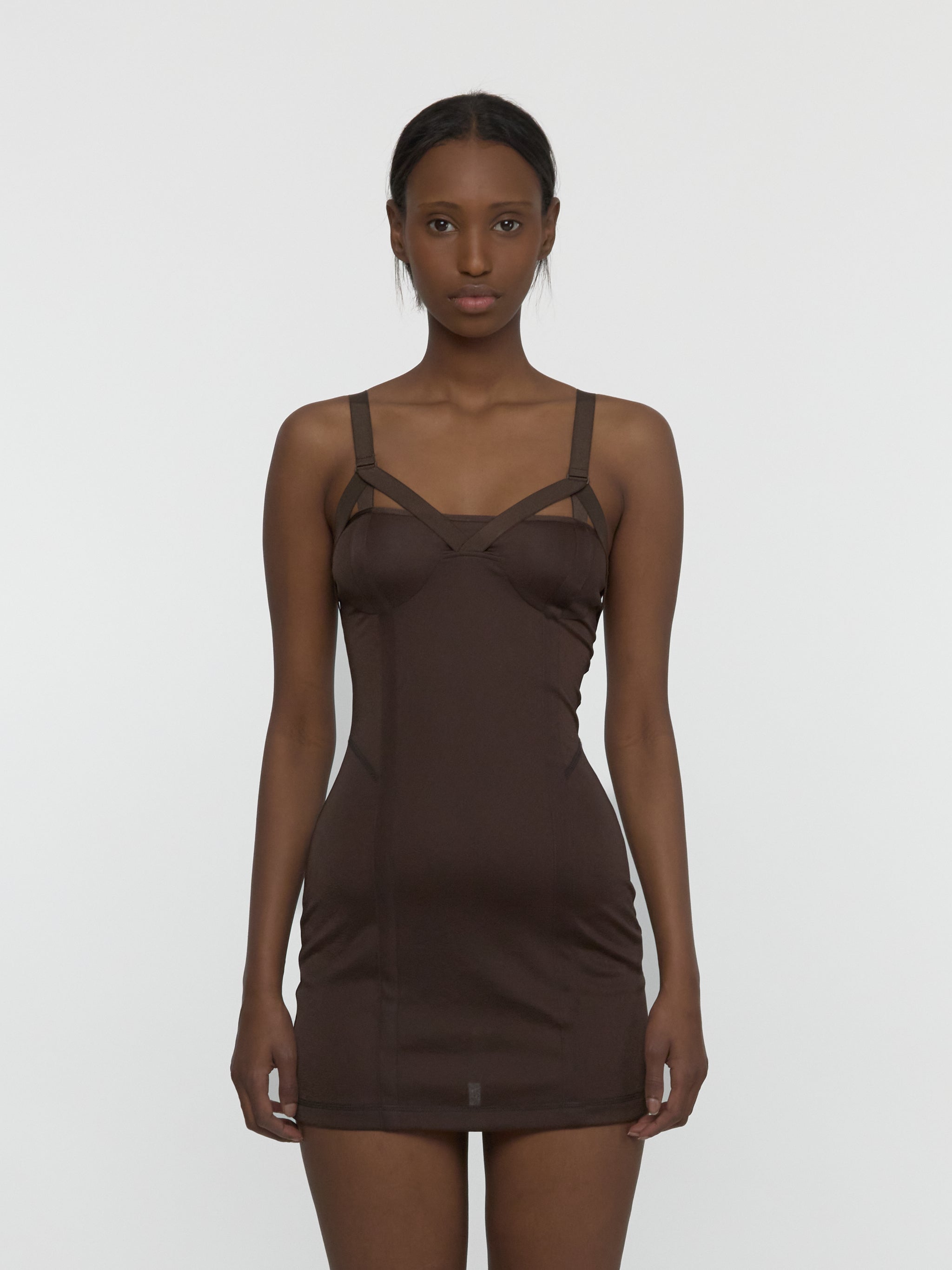 Grace Dress in Brown