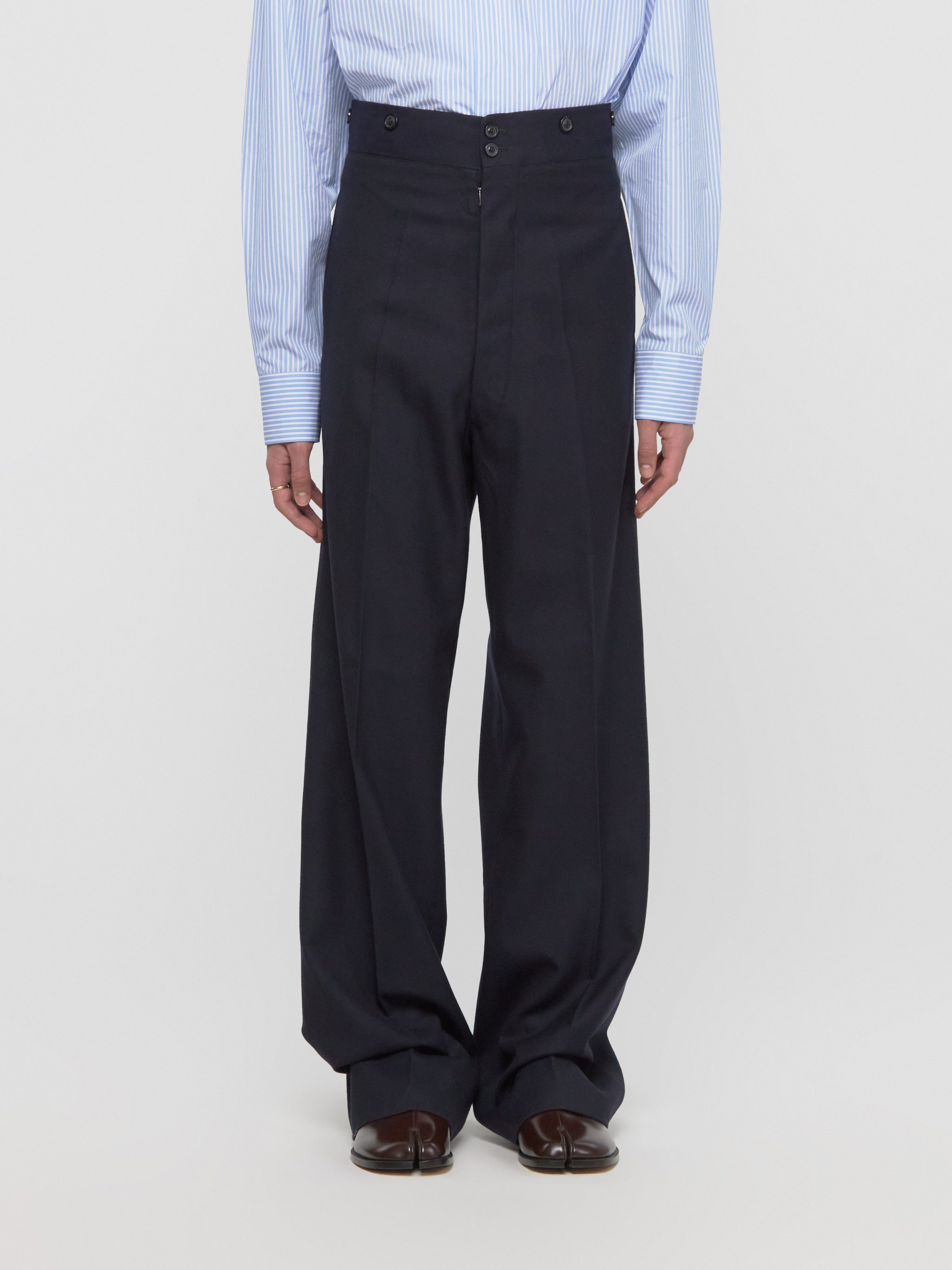 Trousers in Navy