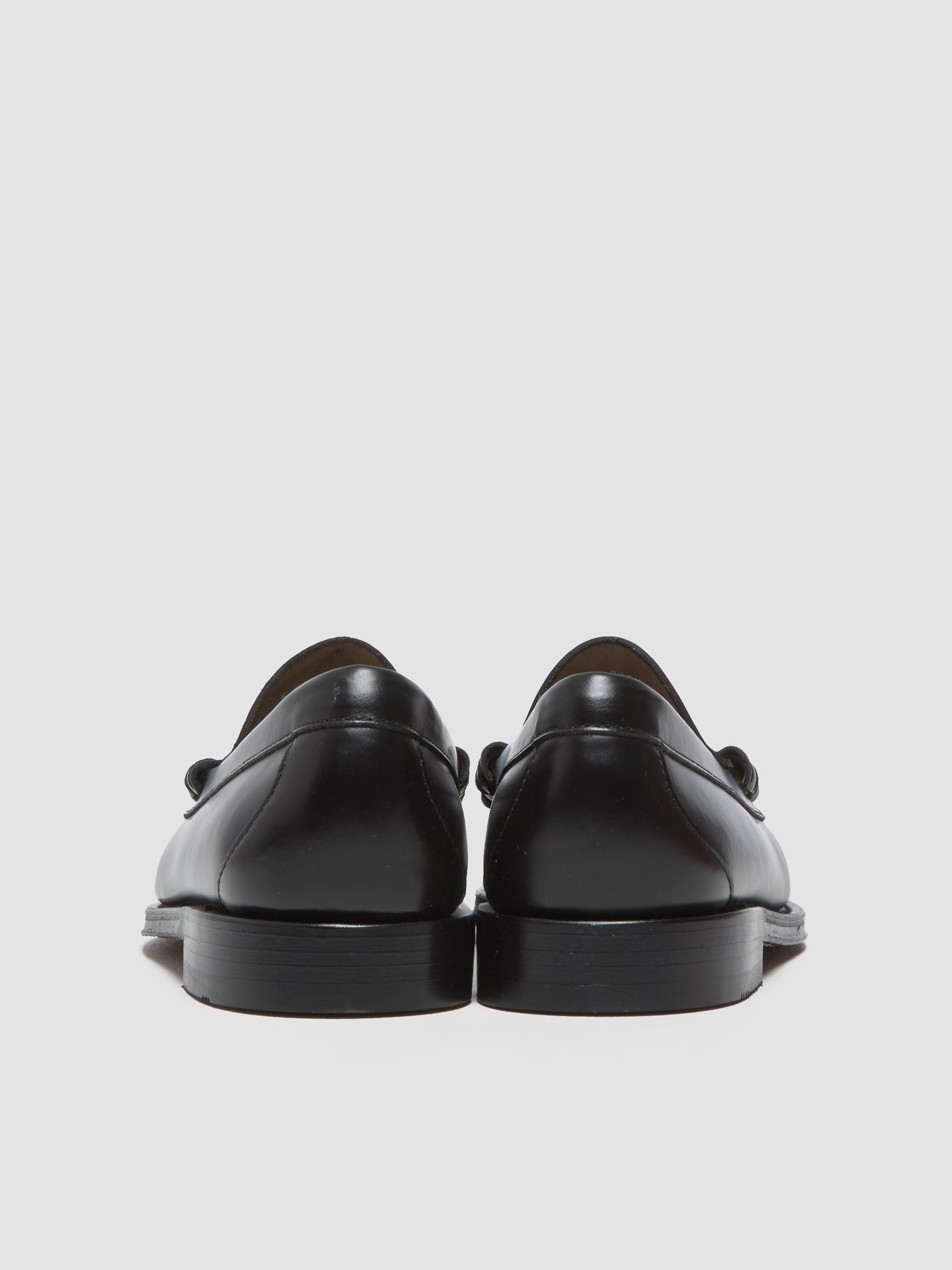 Weejun Heritage Larson Penny Loafers in Black