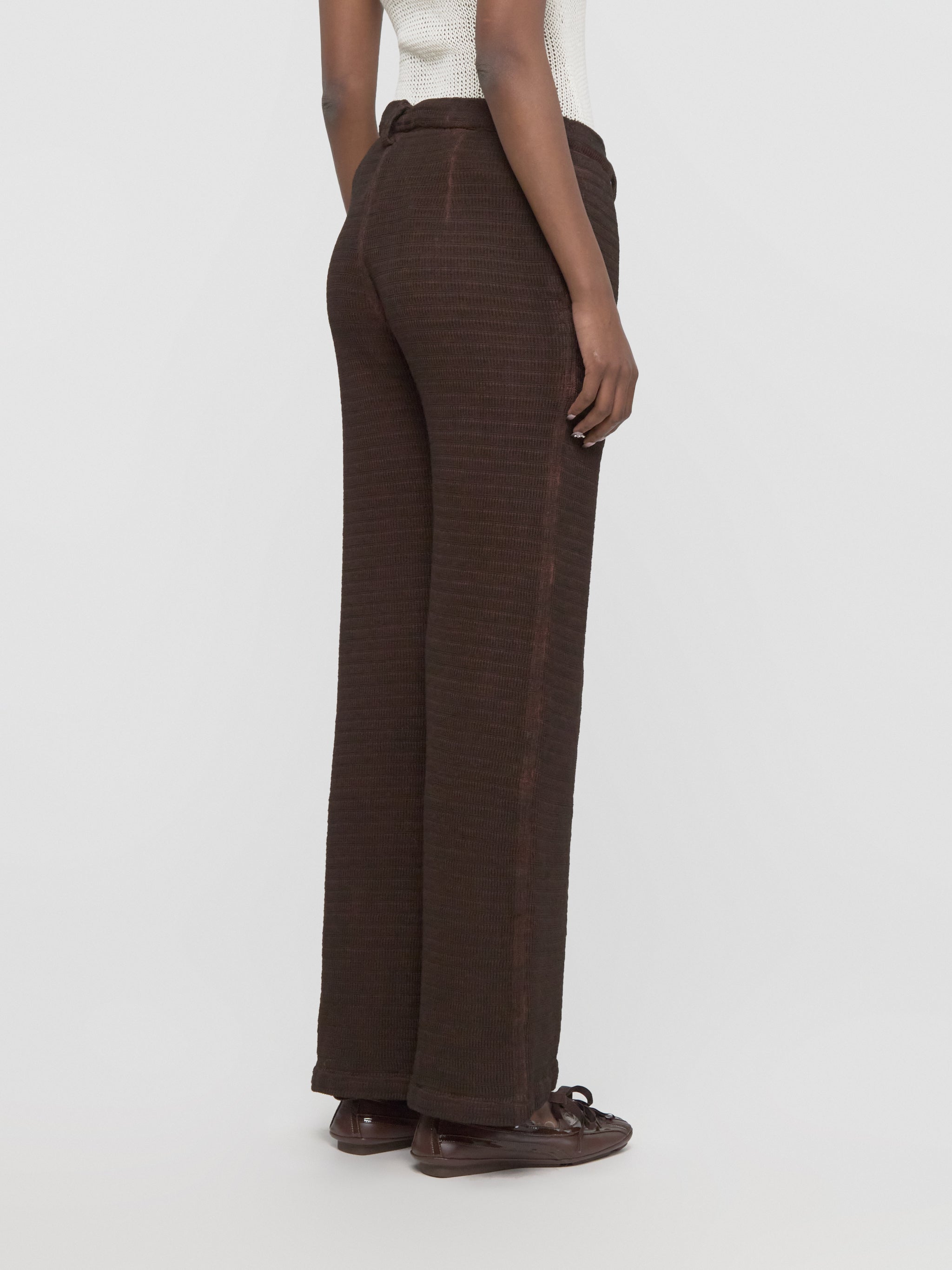 Vienna Pants in Dark Brown