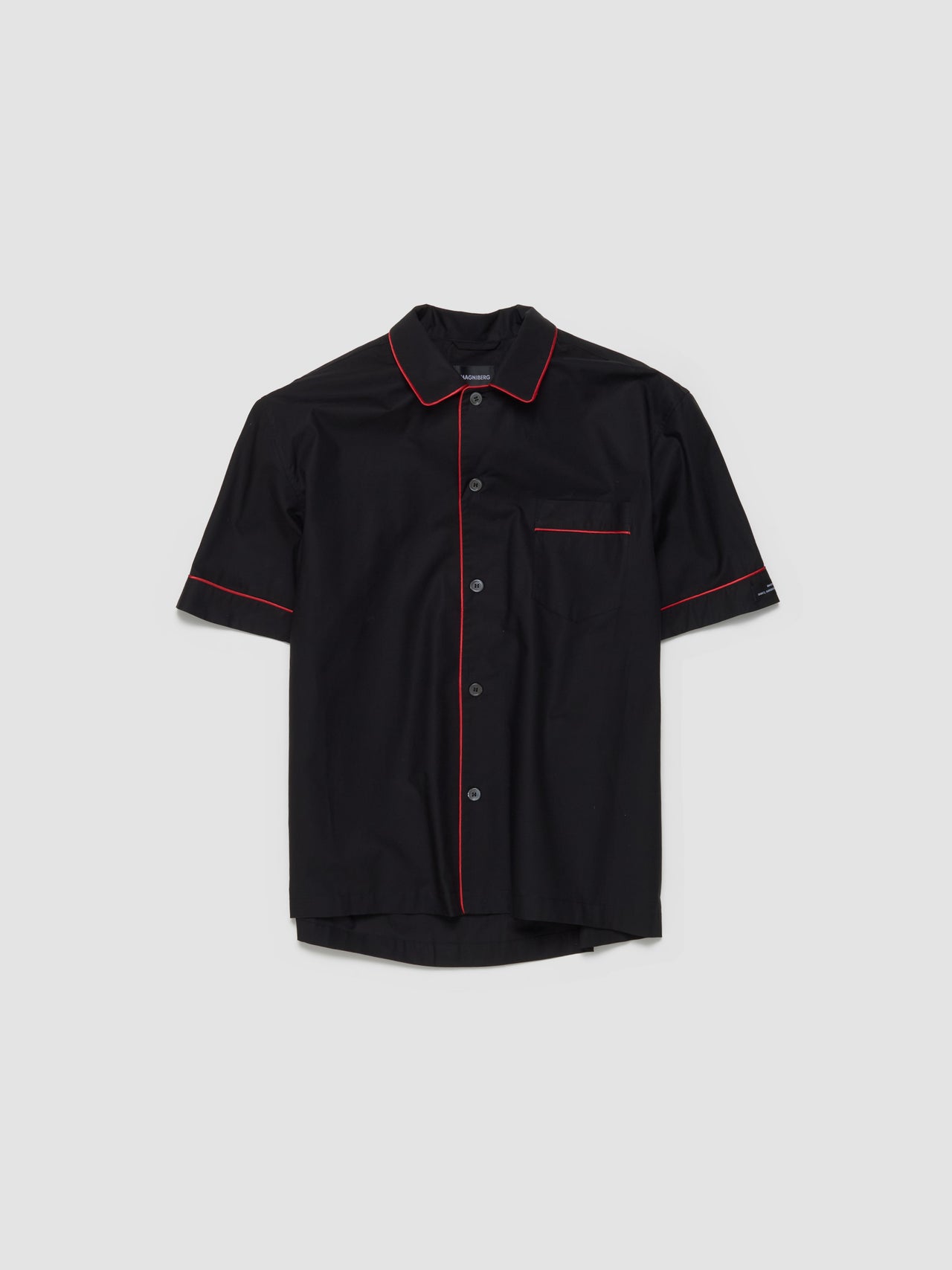 Dolce Short Sleeve Shirt in  Black