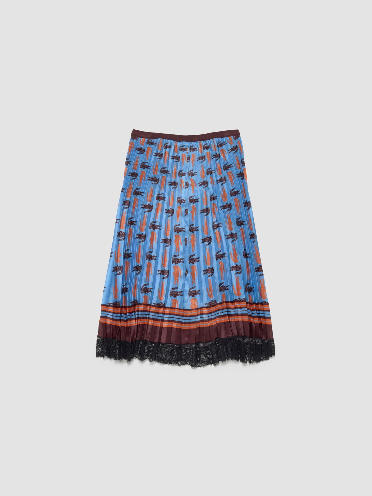 Jupe Skirt in Burgundy-Bluish