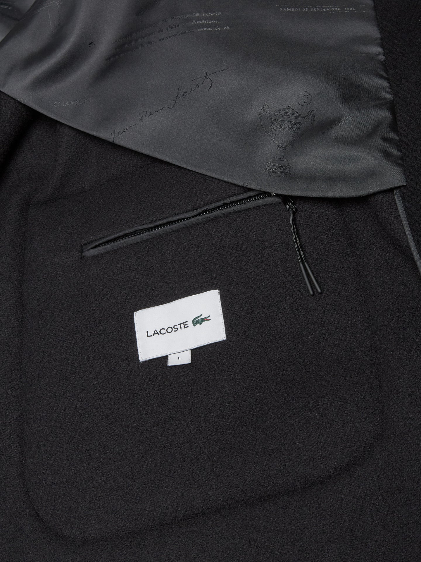 Jasper Long Coat in Black