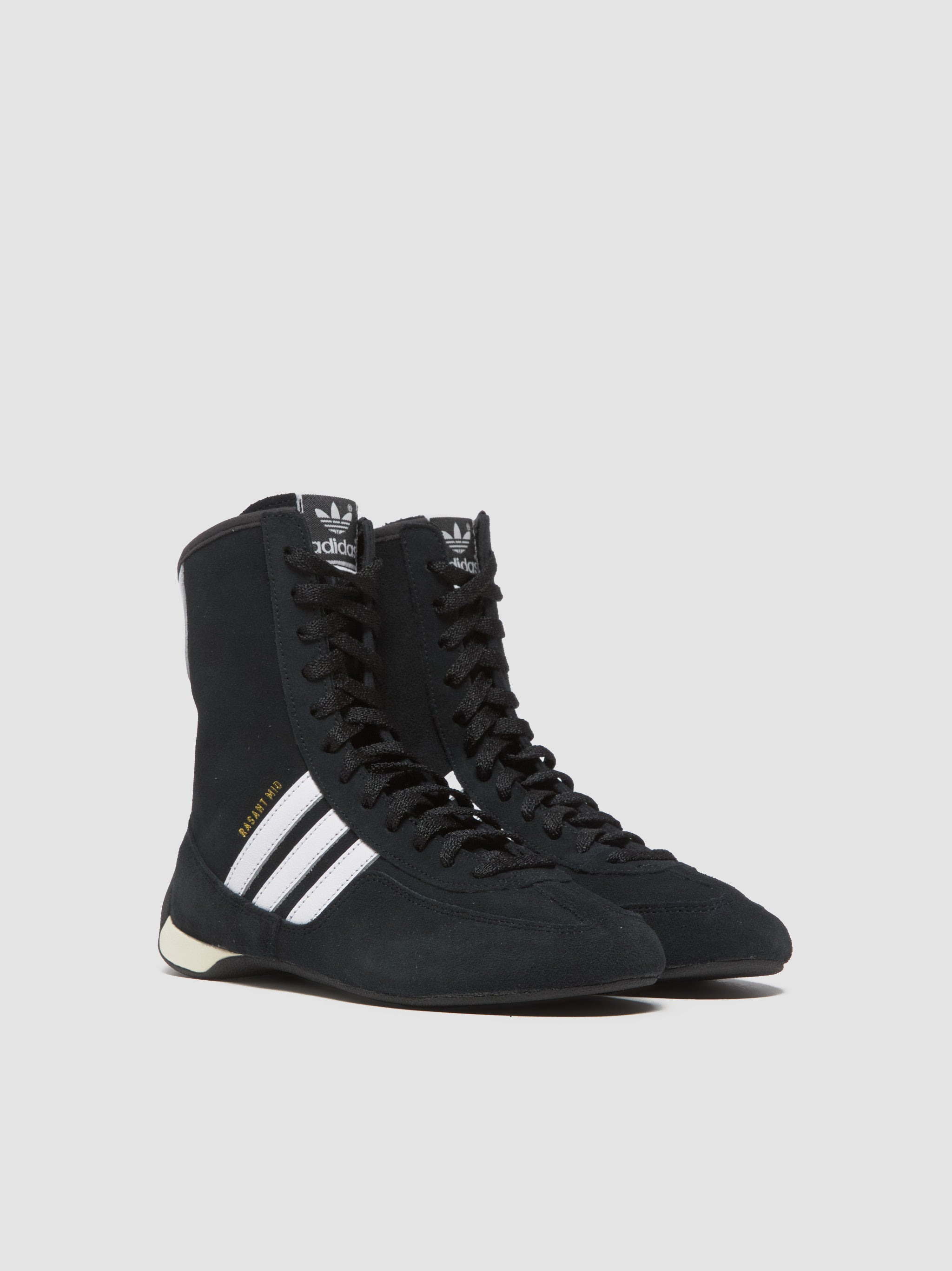 Adidas - WMNS Rasant Mid Sneaker in Core Black & White - JH6665 Voo Store Adidas - WMNS Rasant Mid Sneaker in Core Black & White - JH6665 Voo Store