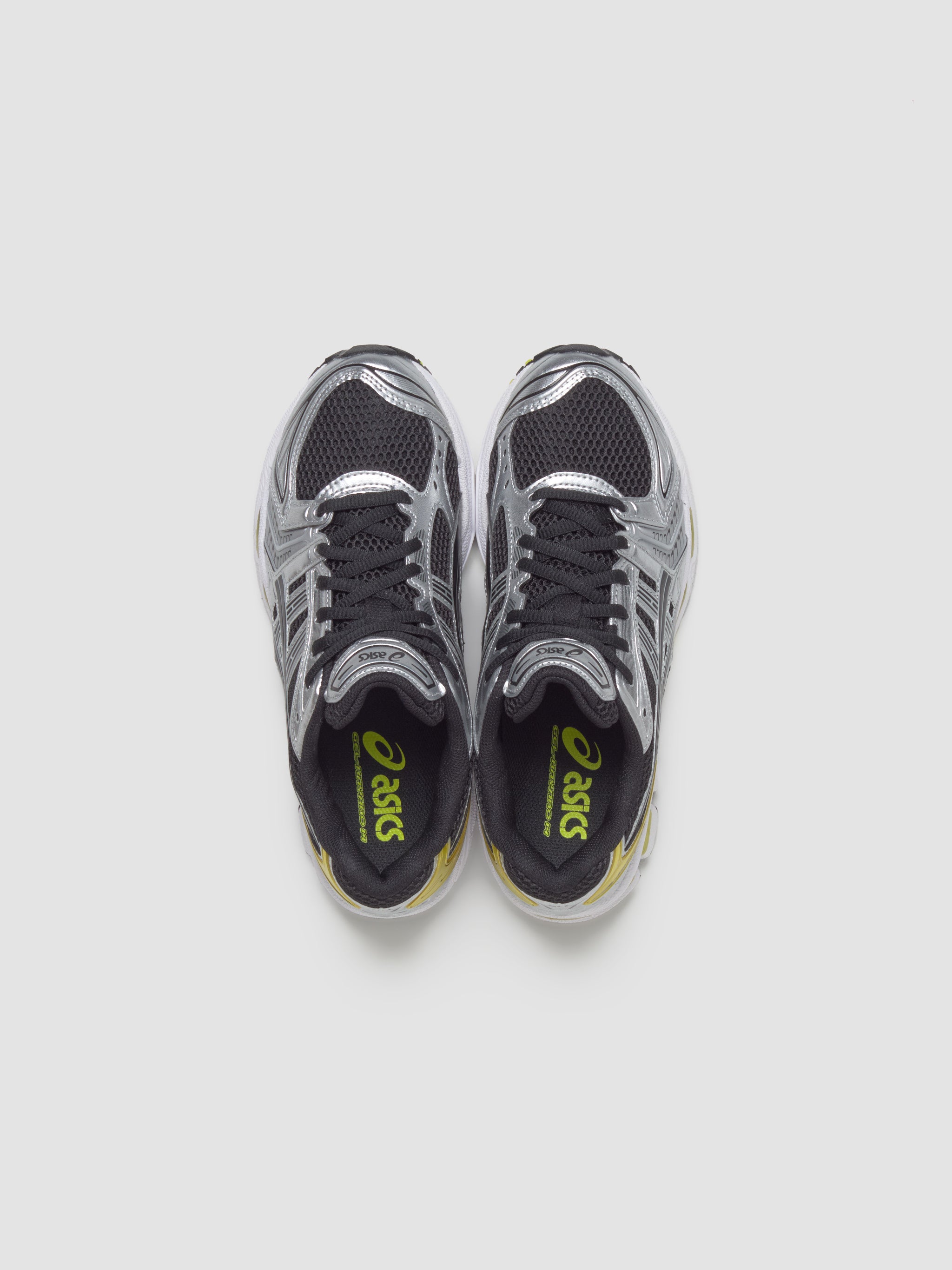 GEL-KAYANO 14 Sneaker in Black & Lemon Spark