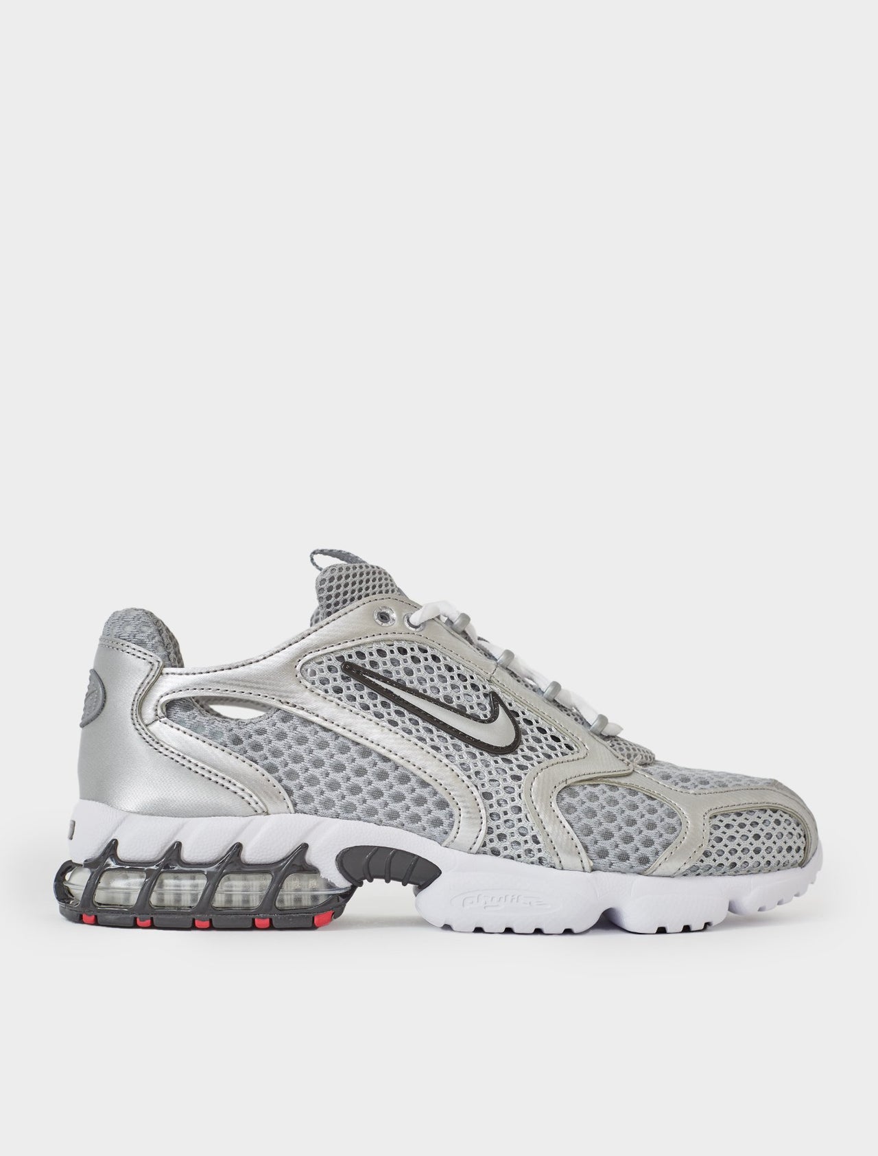 Air Zoom Spiridon Cage 2 Sneaker in Light Smoke Grey