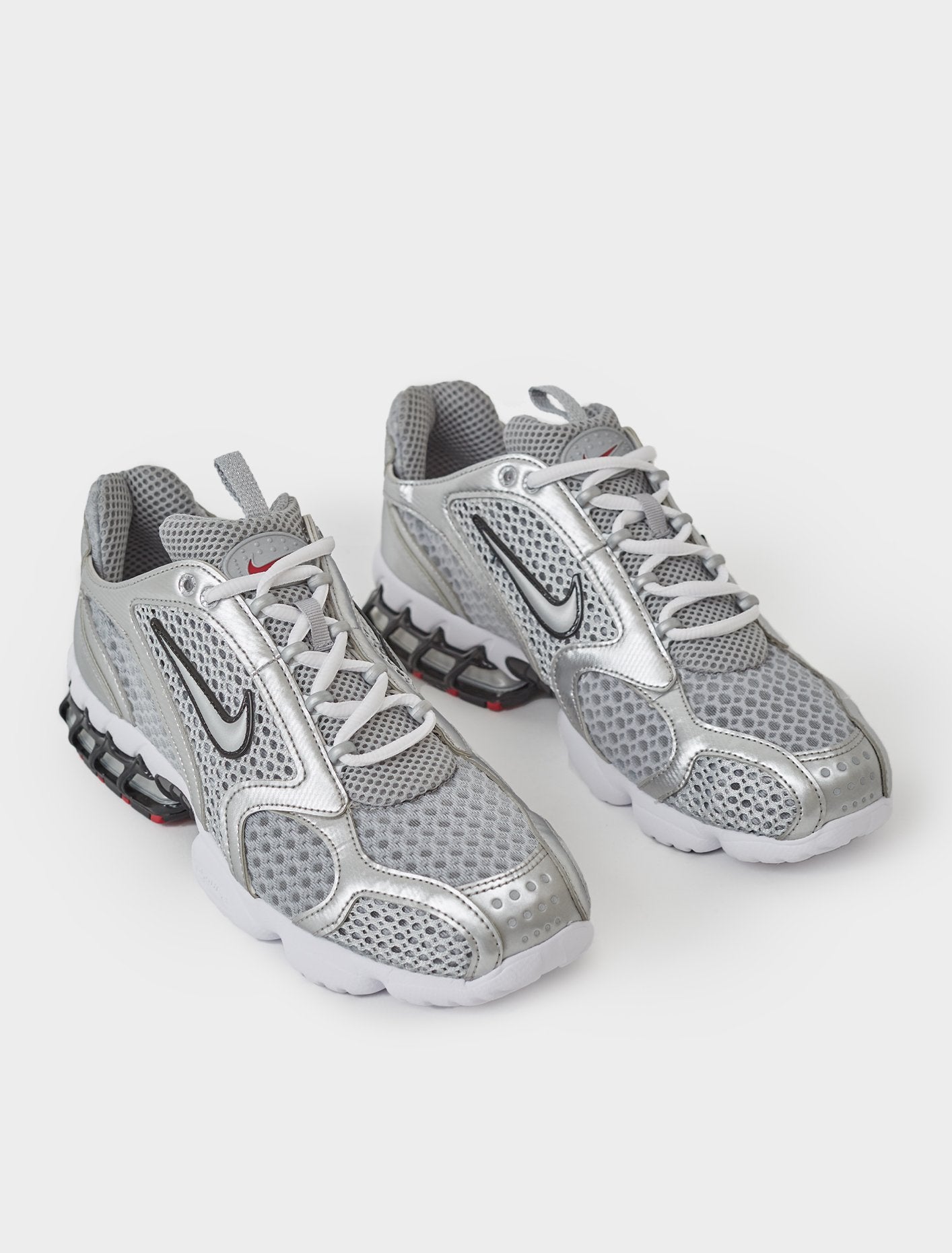 Air Zoom Spiridon Cage 2 Sneaker in Light Smoke Grey