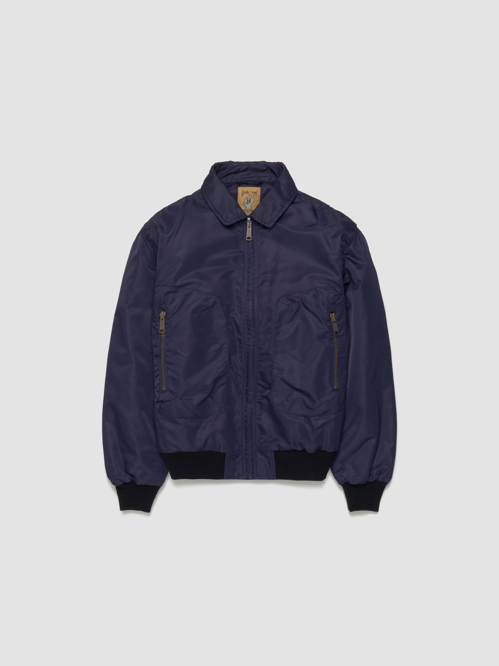 3D Flight Jacket in Navy