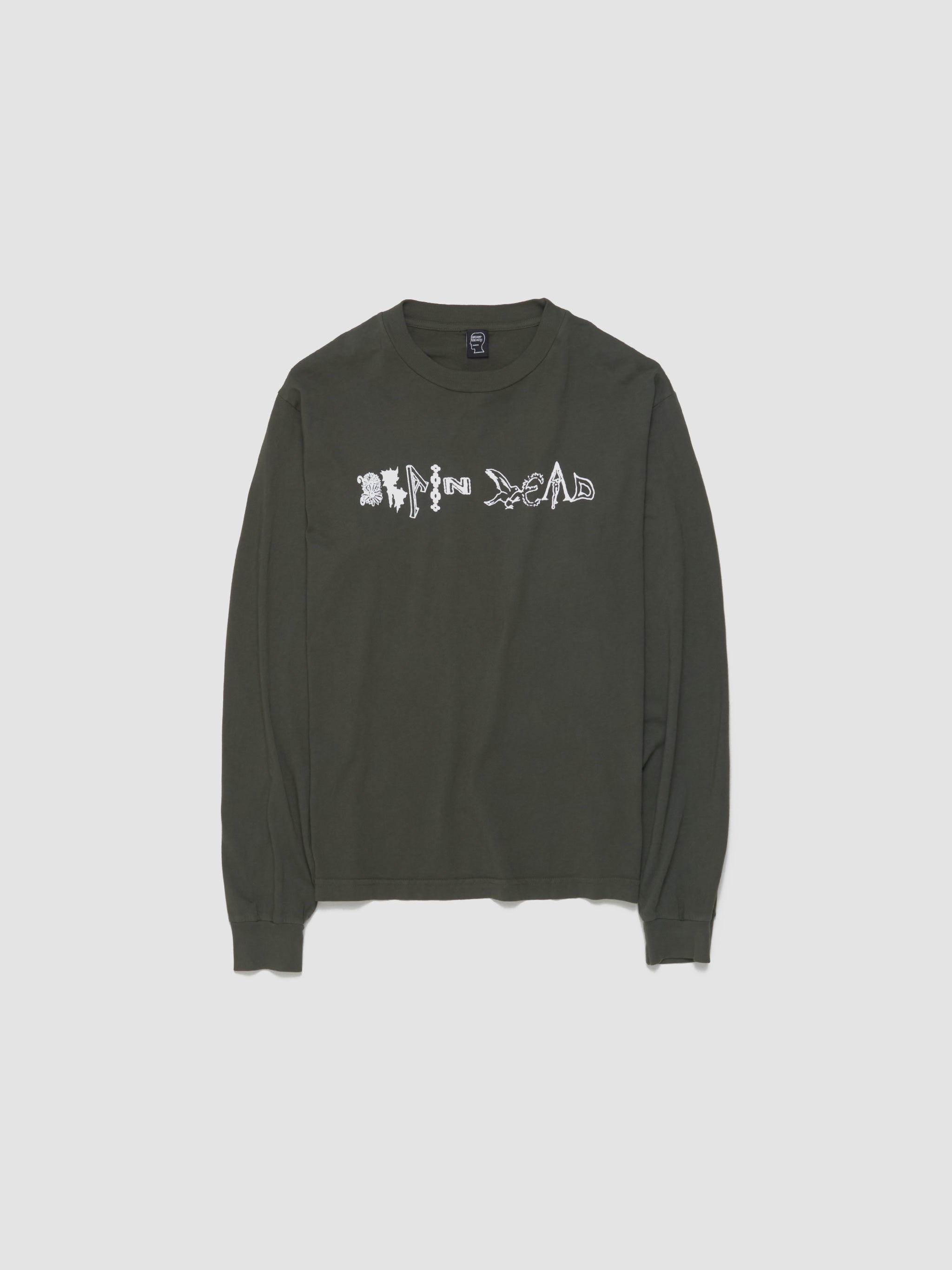 Earth Wisdom Longsleeve T-Shirt in Dark Green