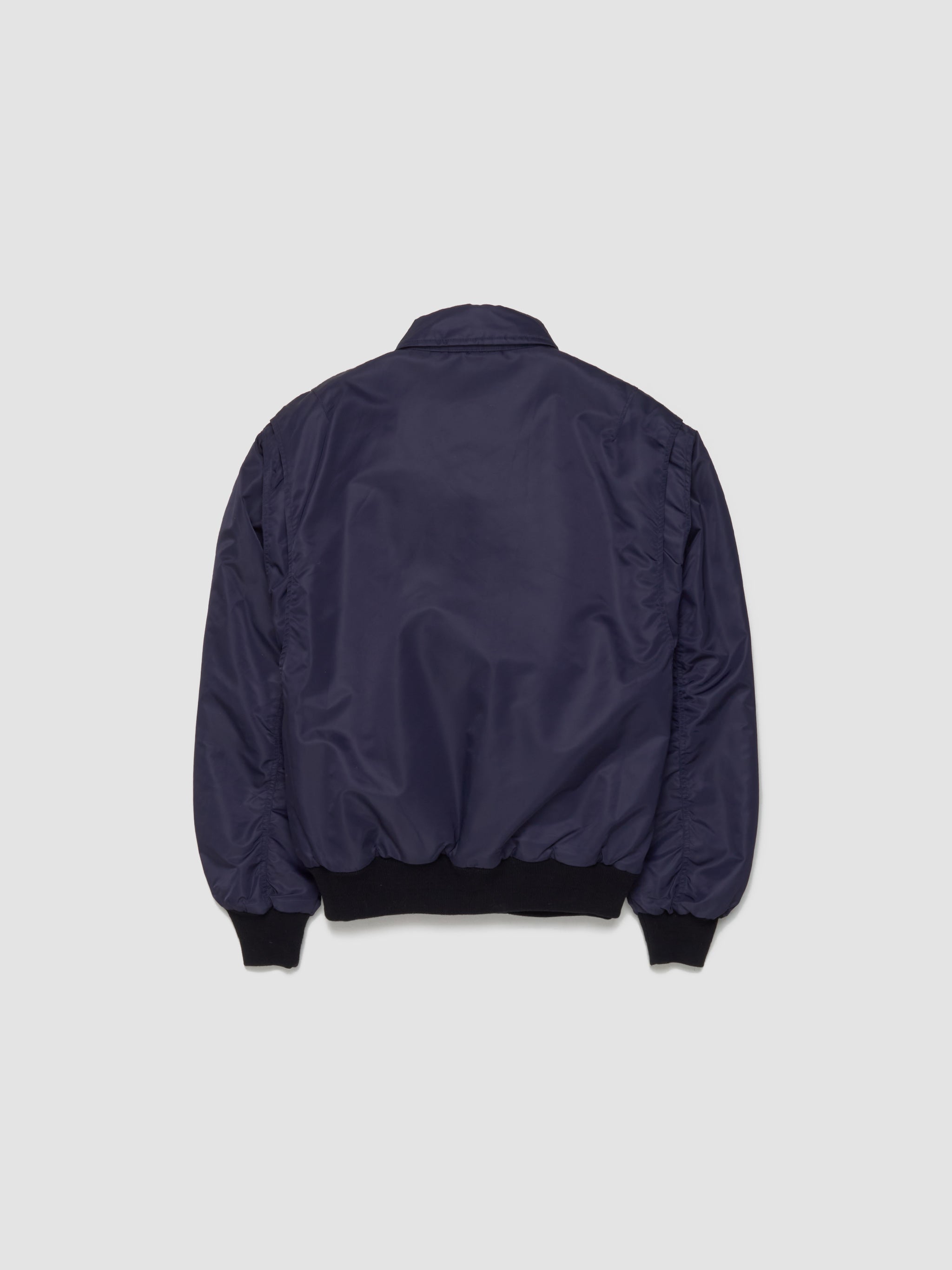 3D Flight Jacket in Navy