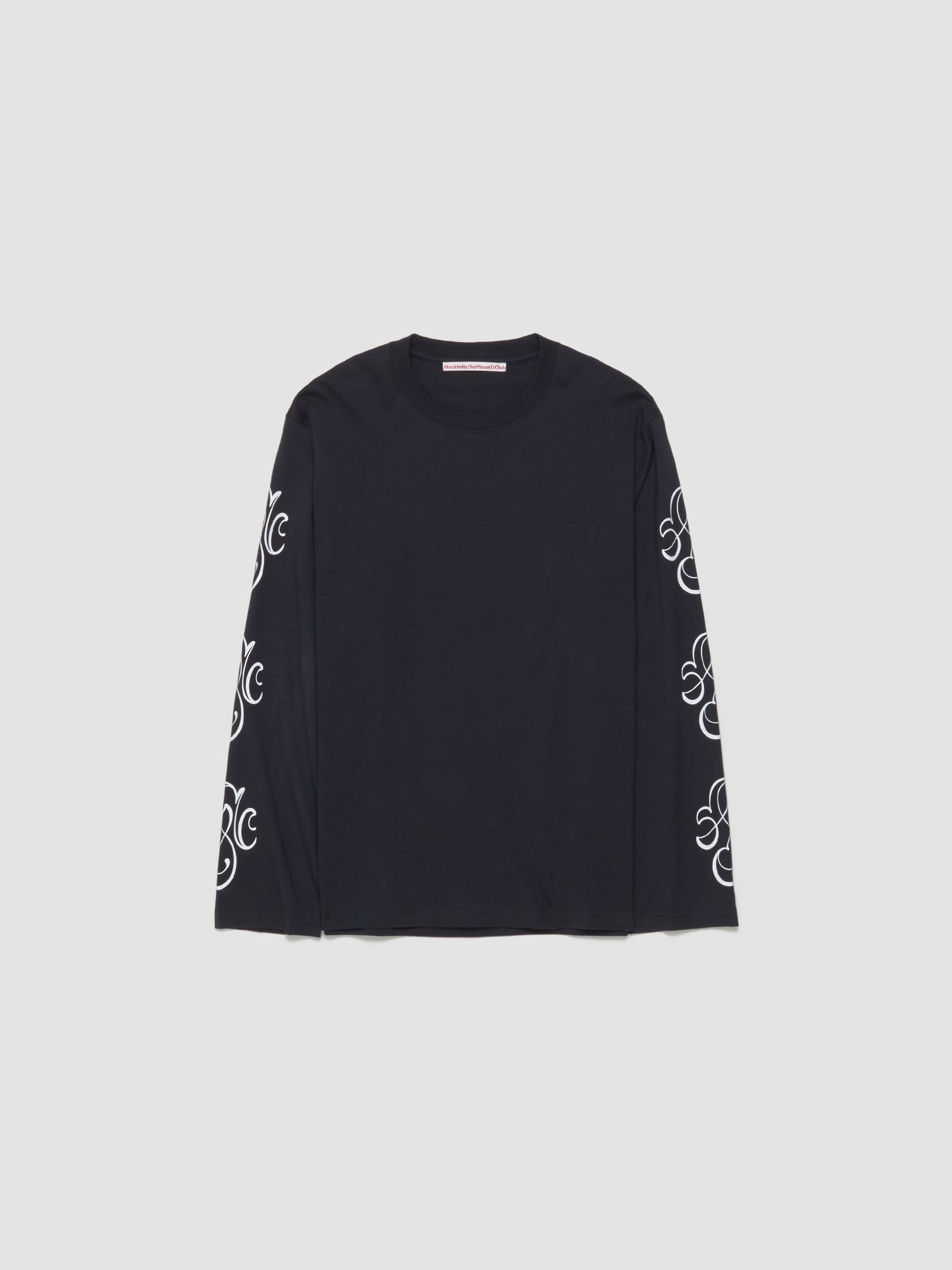 Greg Longsleeve Top in Black