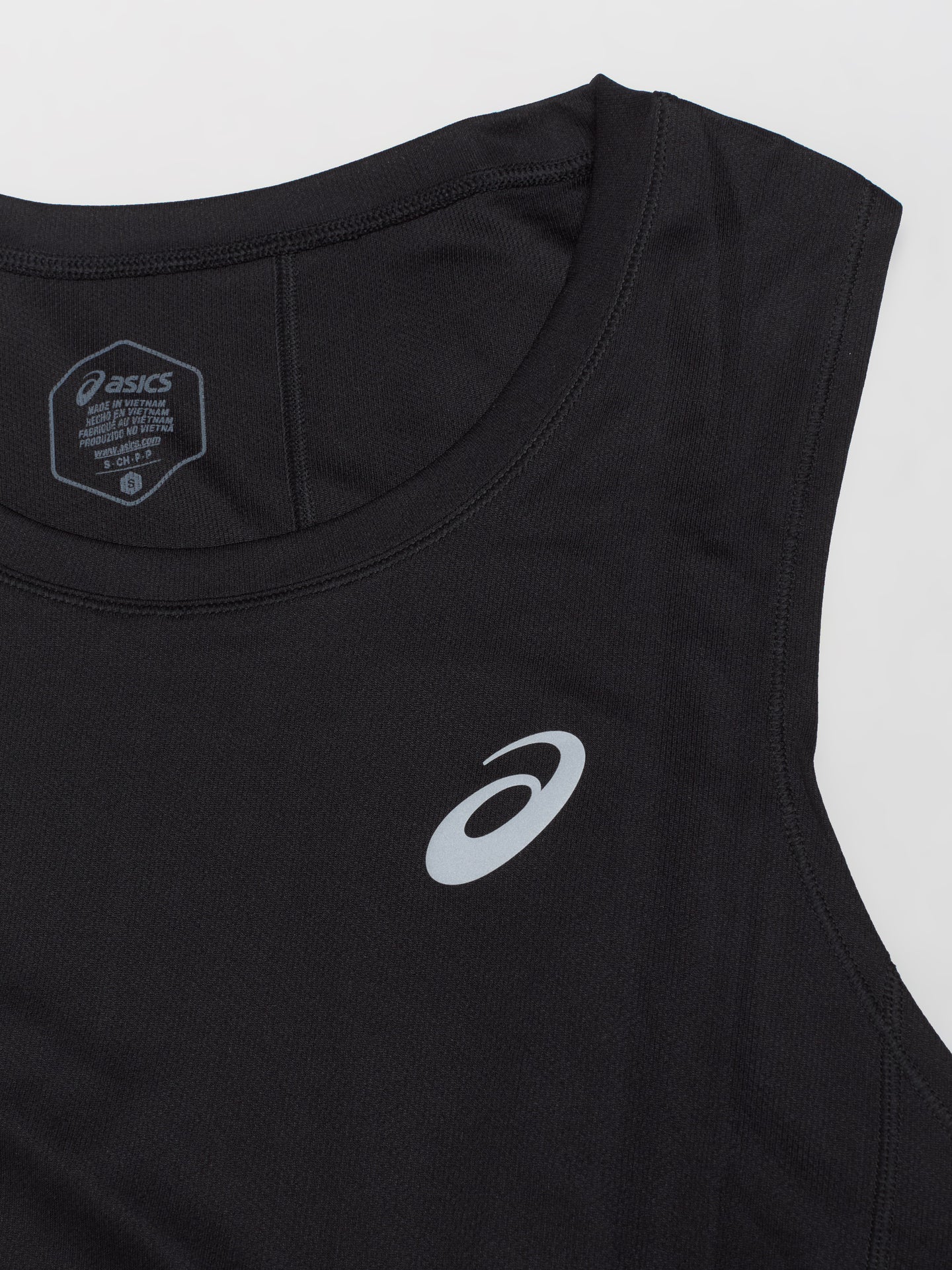 Core Singlet Tank Top in Performance Black