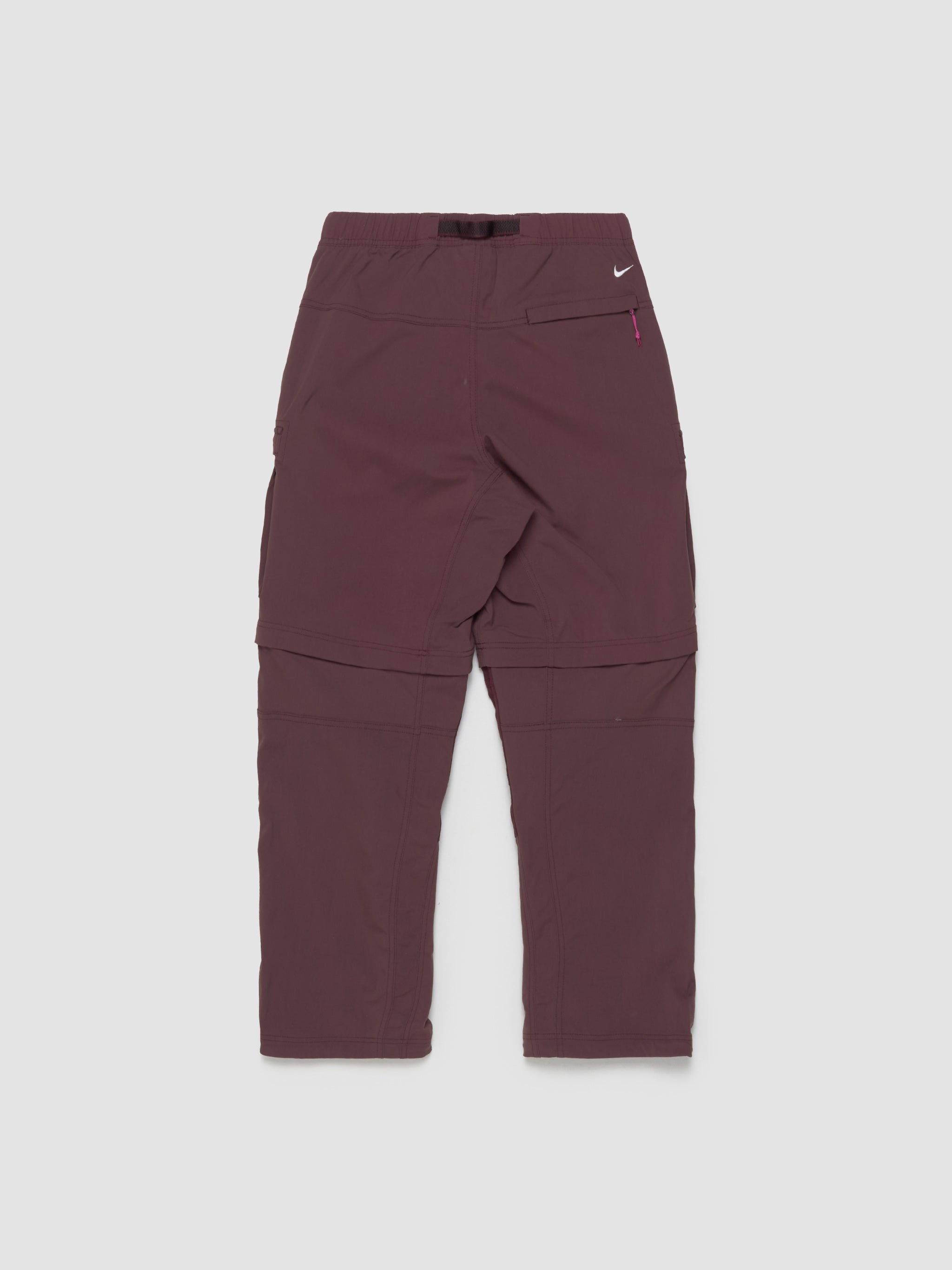 Smith Summit Trouser in Burgundy Crush & Black