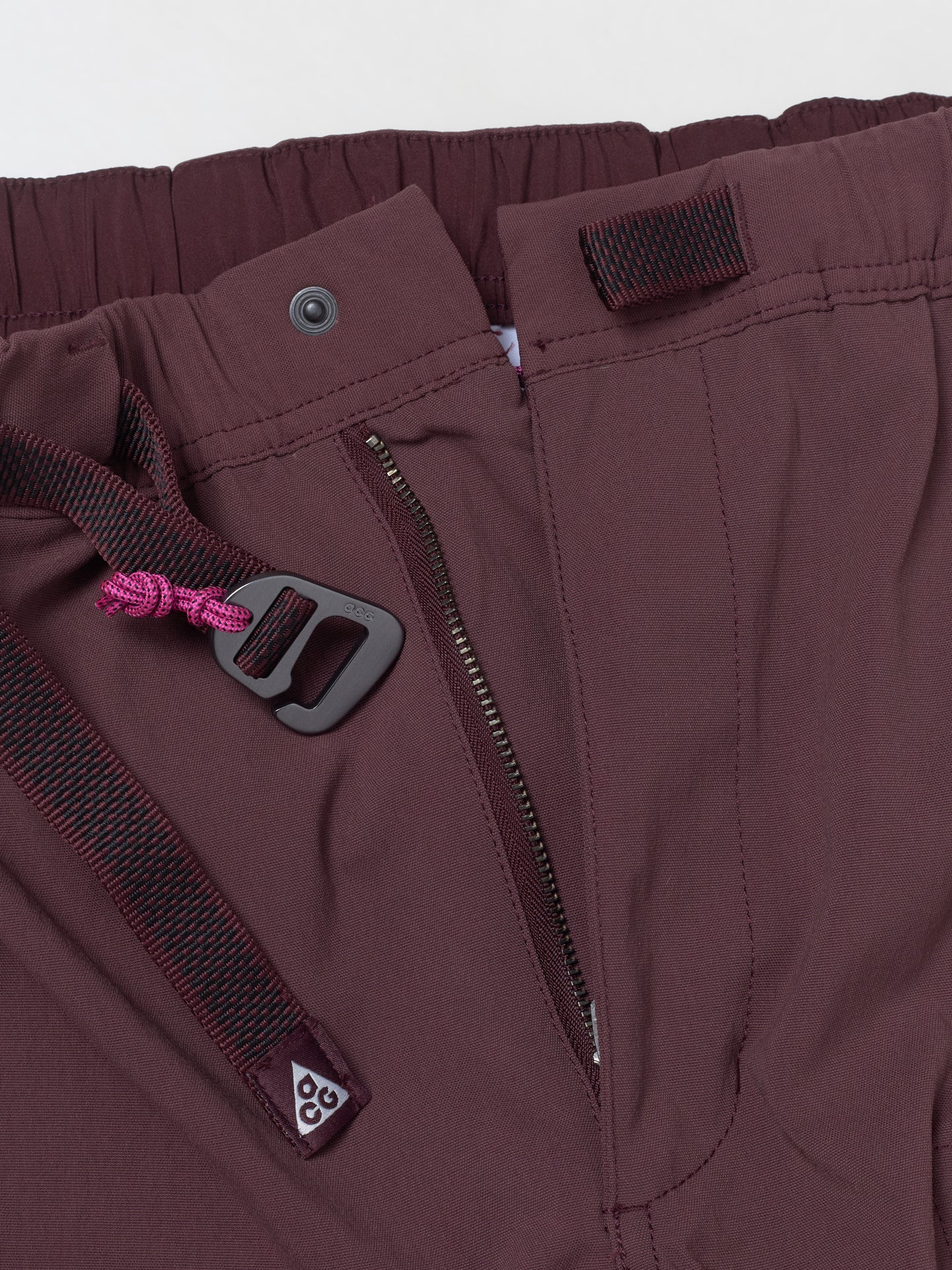 Smith Summit Trouser in Burgundy Crush & Black