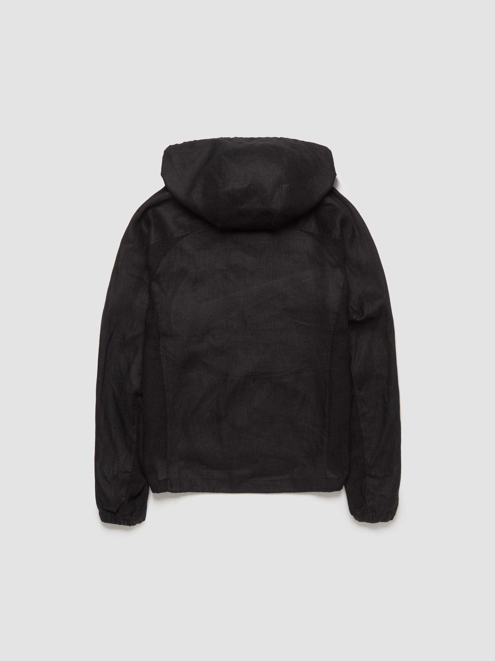 x Stüssy Linen Shell Jacket in Black