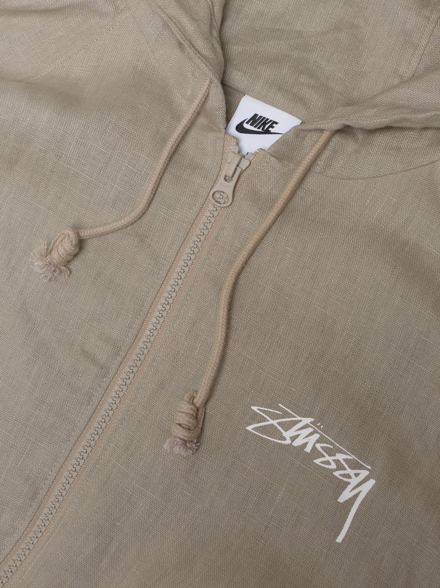 x Stüssy Linen Shell Jacket in Chino