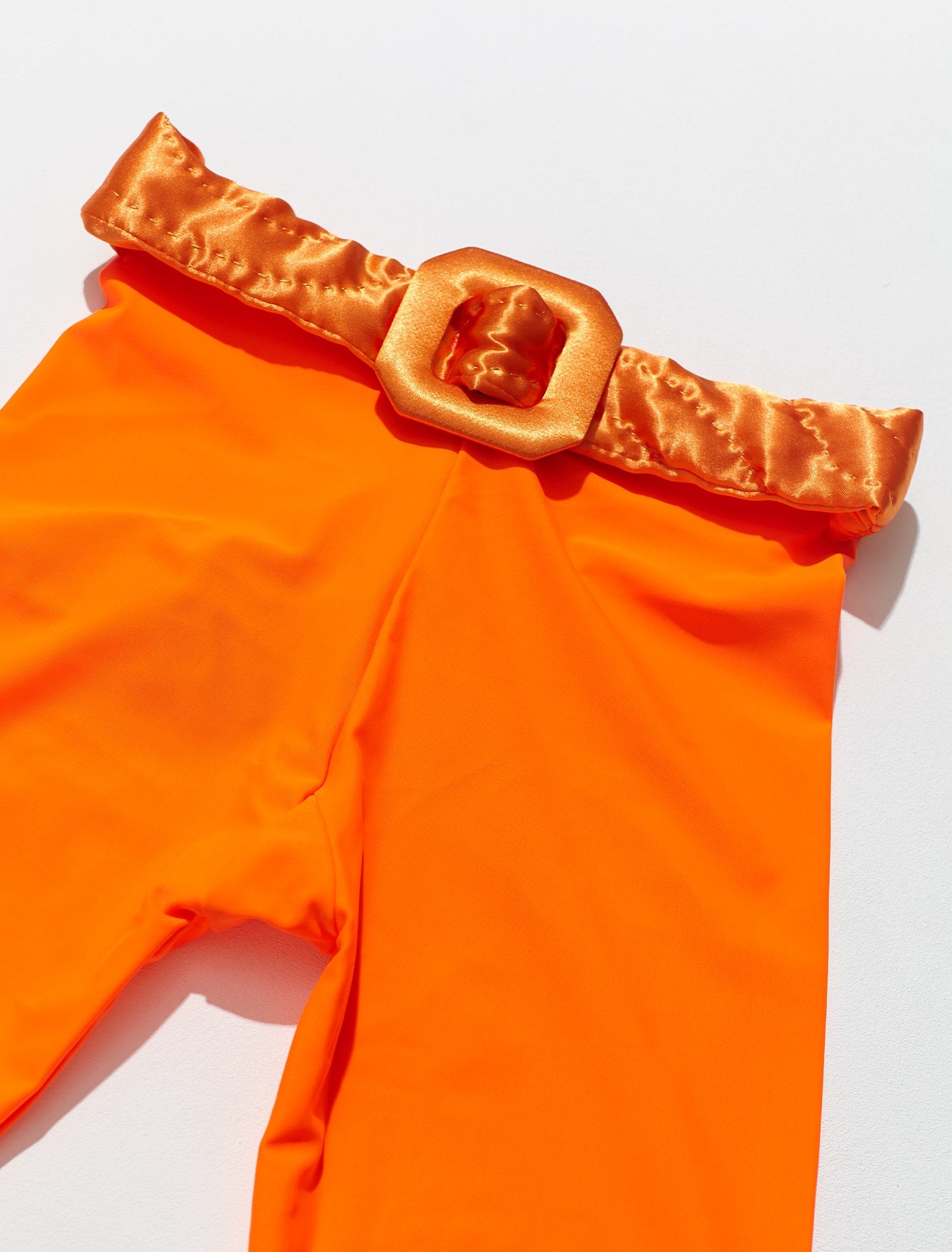 Yorgan Maxi Tights in Neon Orange