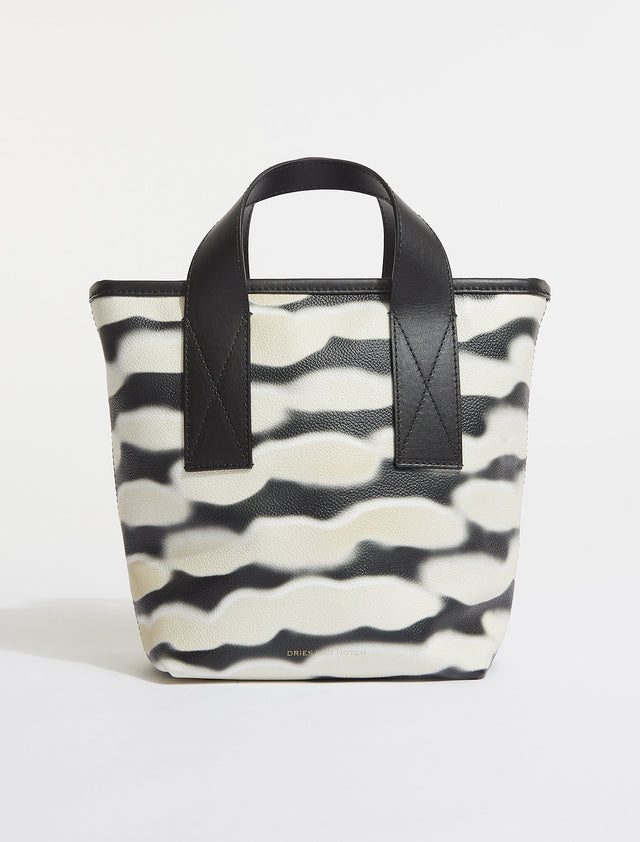 Tie Dye Zebra Print Shoulder Bag