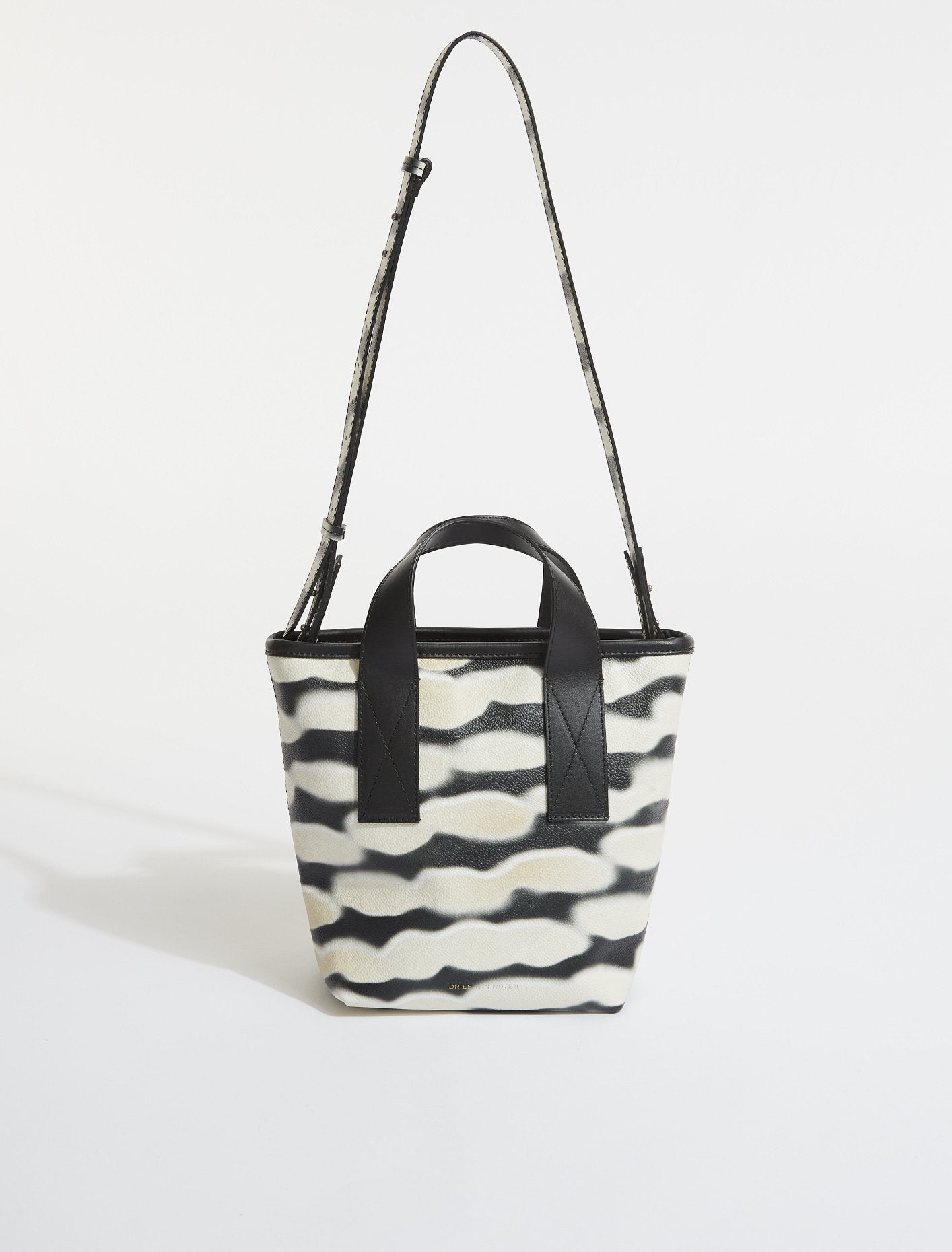 Tie Dye Zebra Print Shoulder Bag