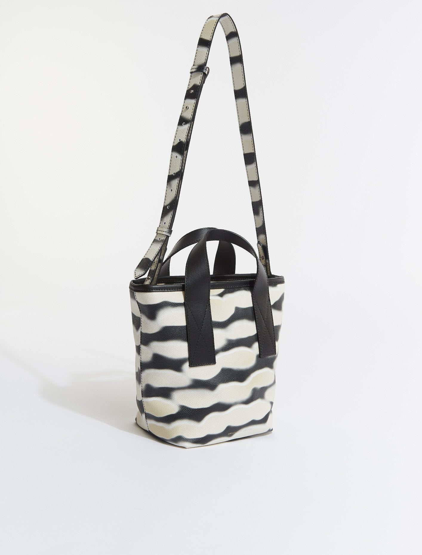 Tie Dye Zebra Print Shoulder Bag