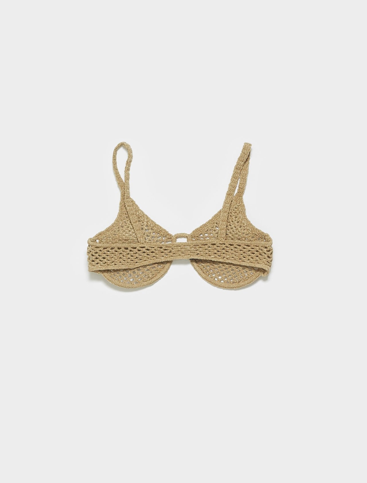 Peeping Bra in Burlap