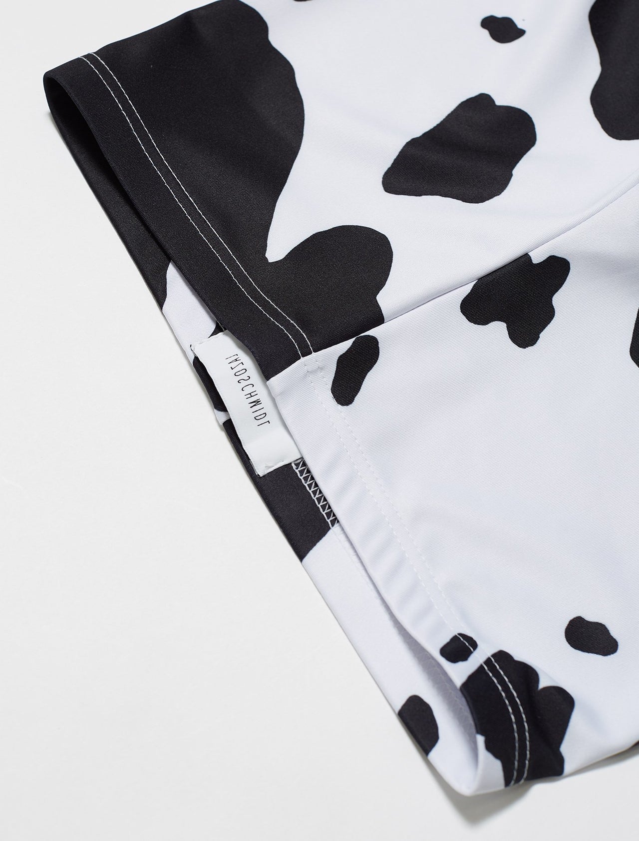 Micky Biker Shorts in Cow Print