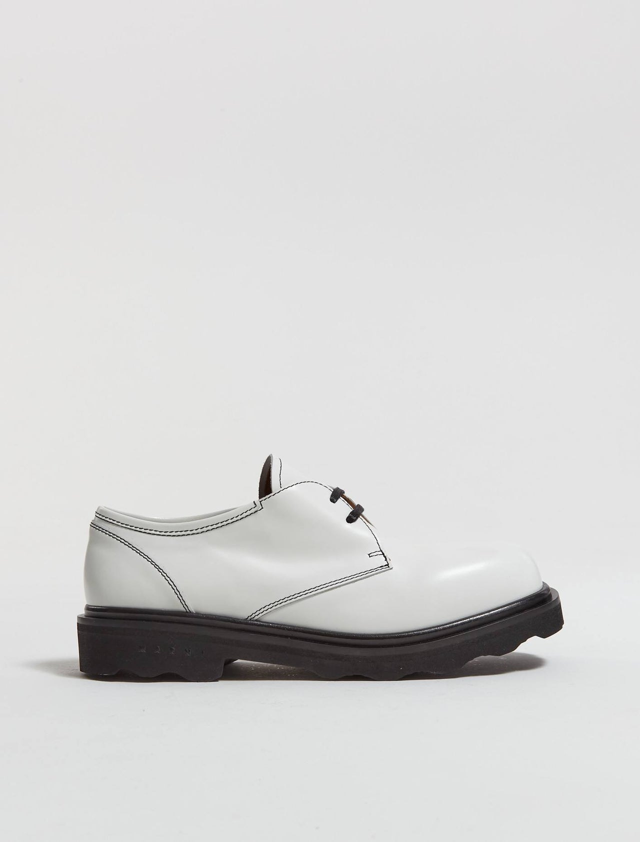 Laced Shoes in Lily White