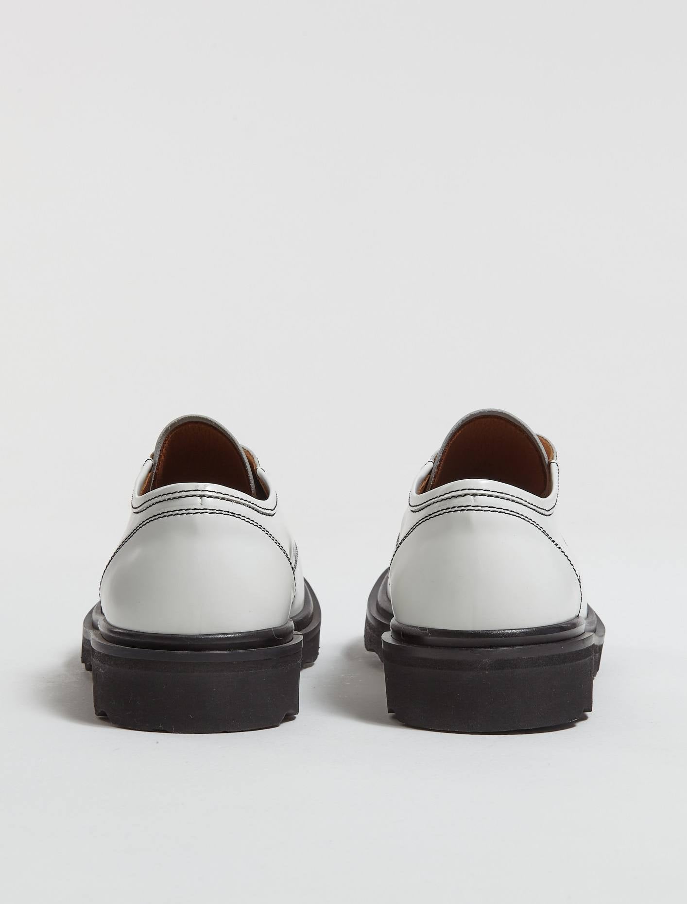 Laced Shoes in Lily White