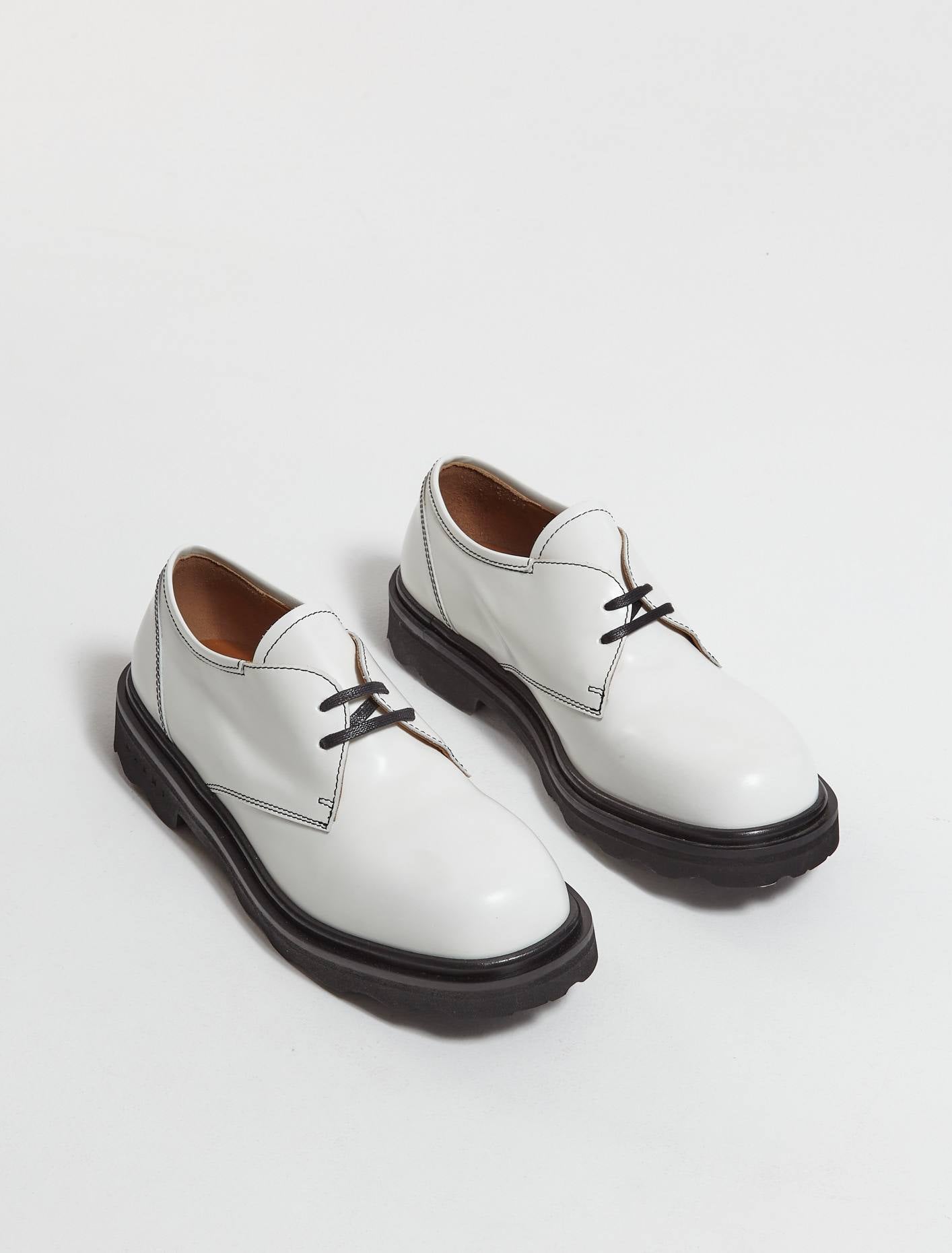 Laced Shoes in Lily White