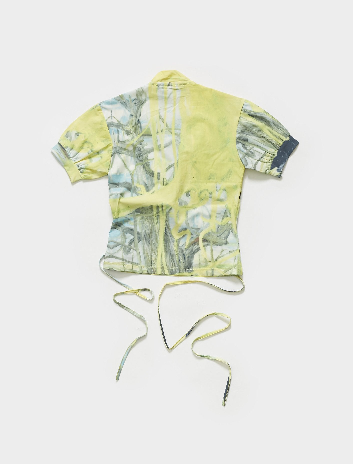 Stone Top in Yellow Markus Print