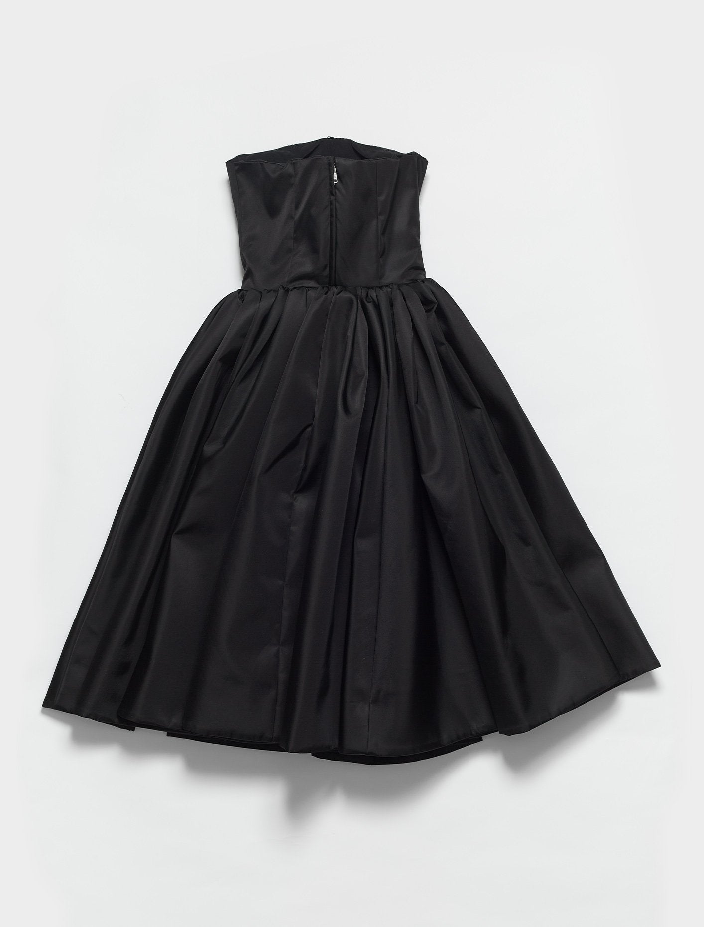 Re-Nylon Corset Dress in Black