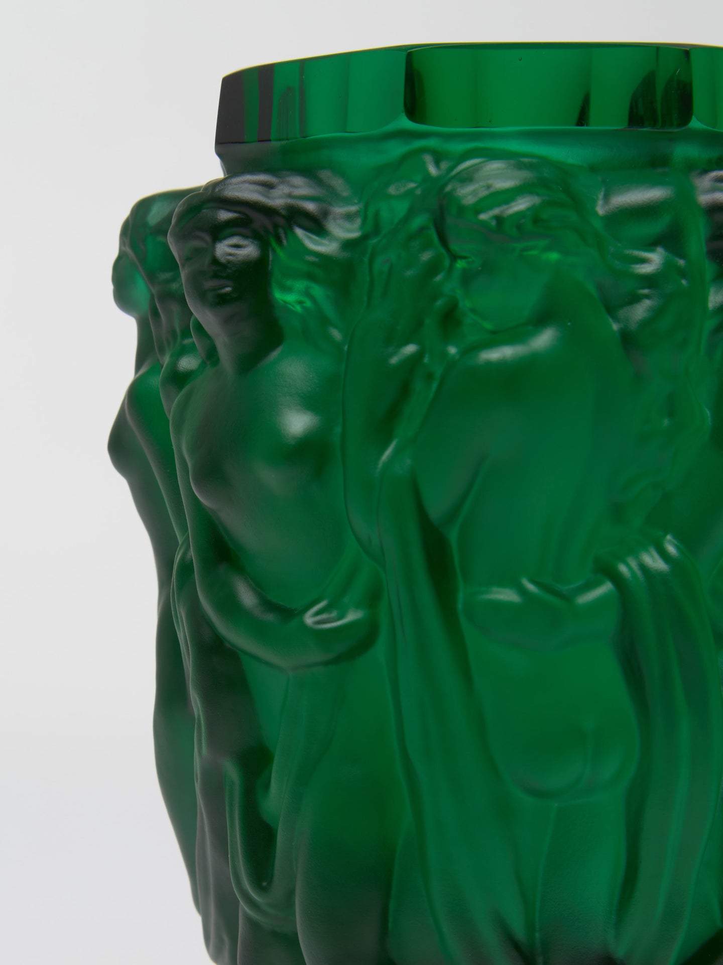 Michael Vase in Emerald