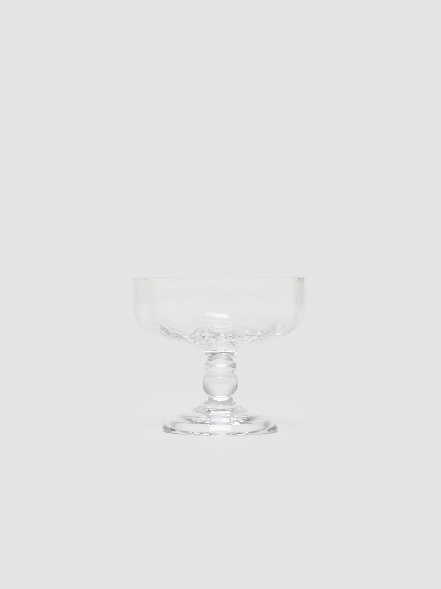 Alban Champagne Glass in Clear