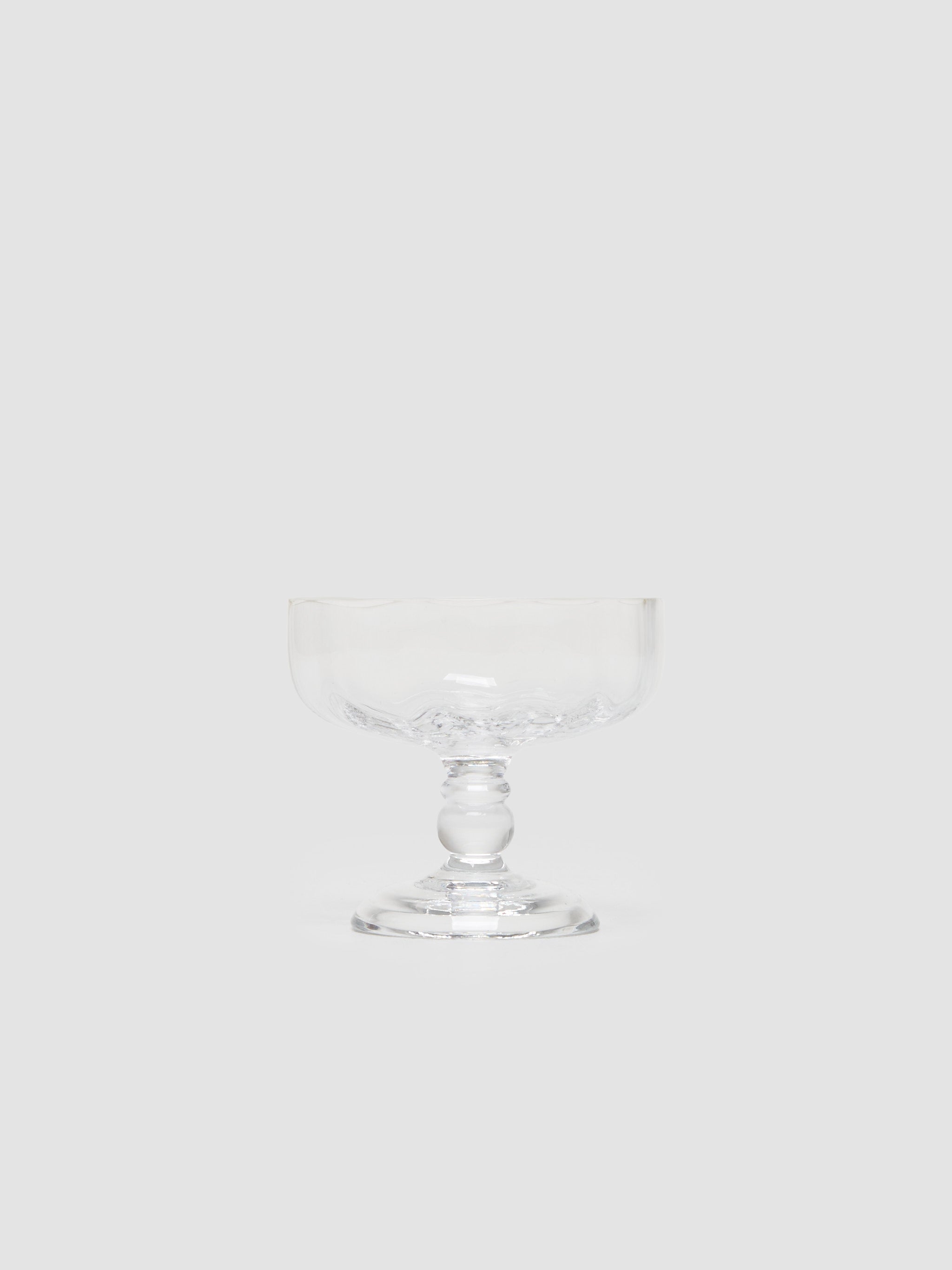 Alban Champagne Glass in Clear