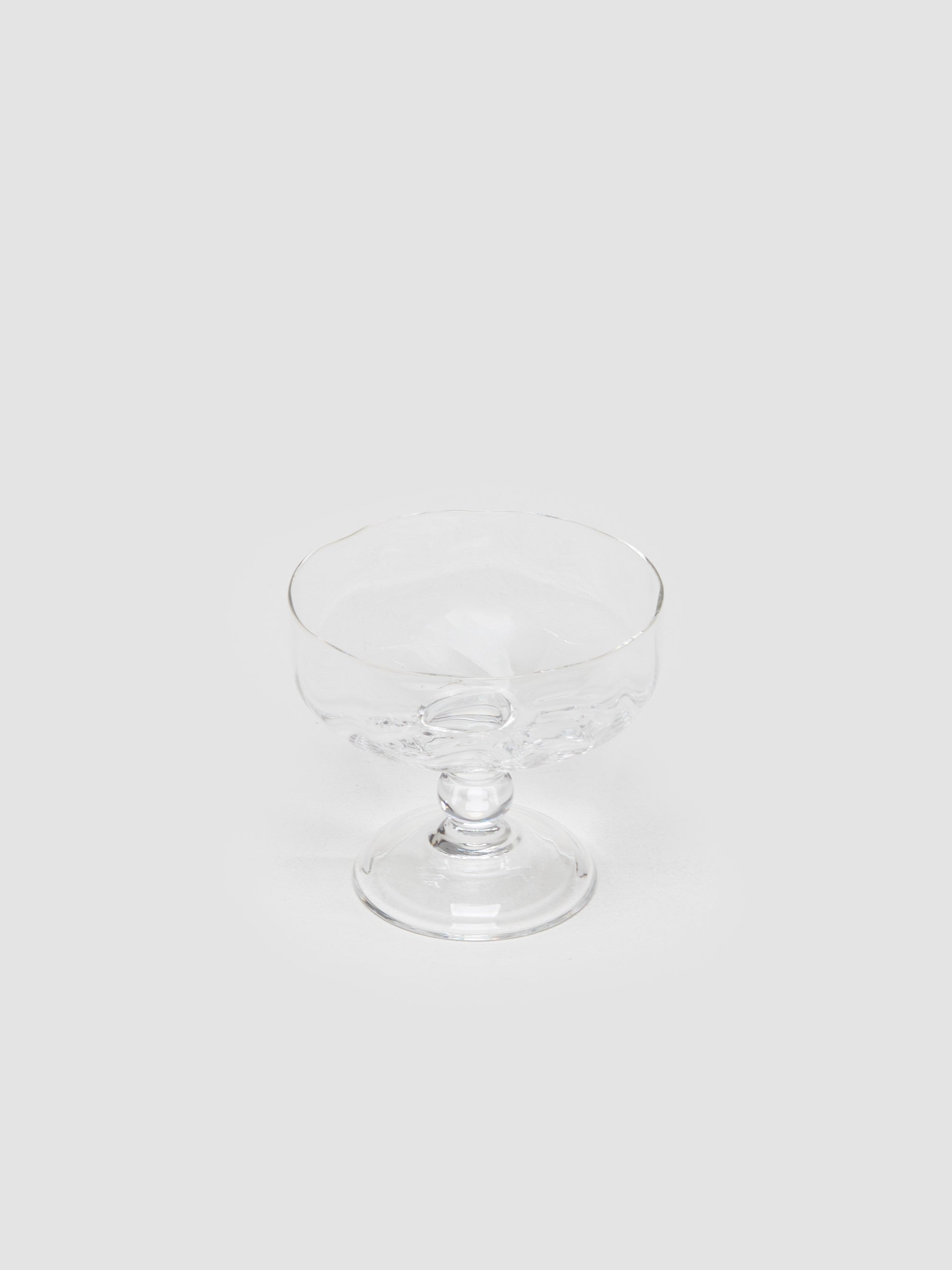 Alban Champagne Glass in Clear