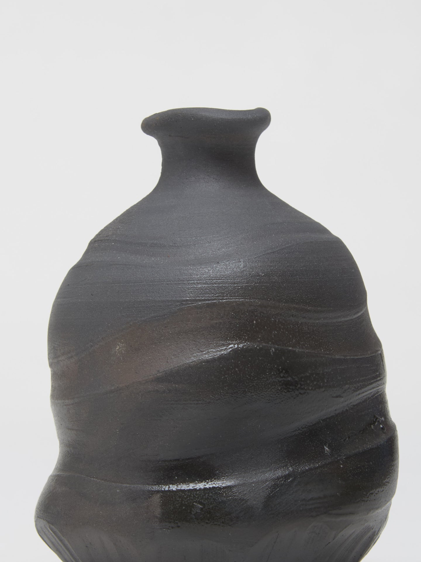 Hagi Hiroto Ono Sake Bottle in Slate Grey