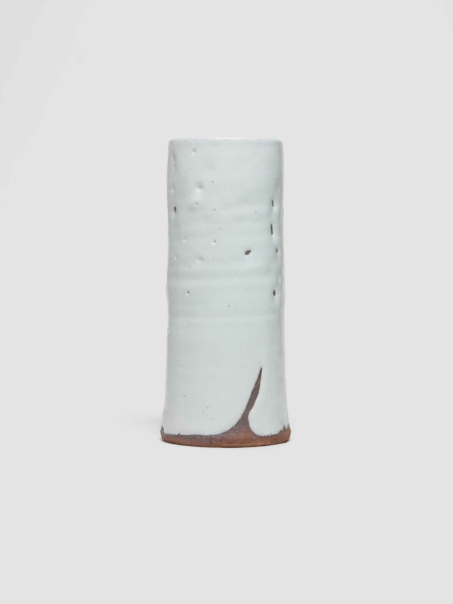 Hagi Seigan Yamane Vase in Dove Grey