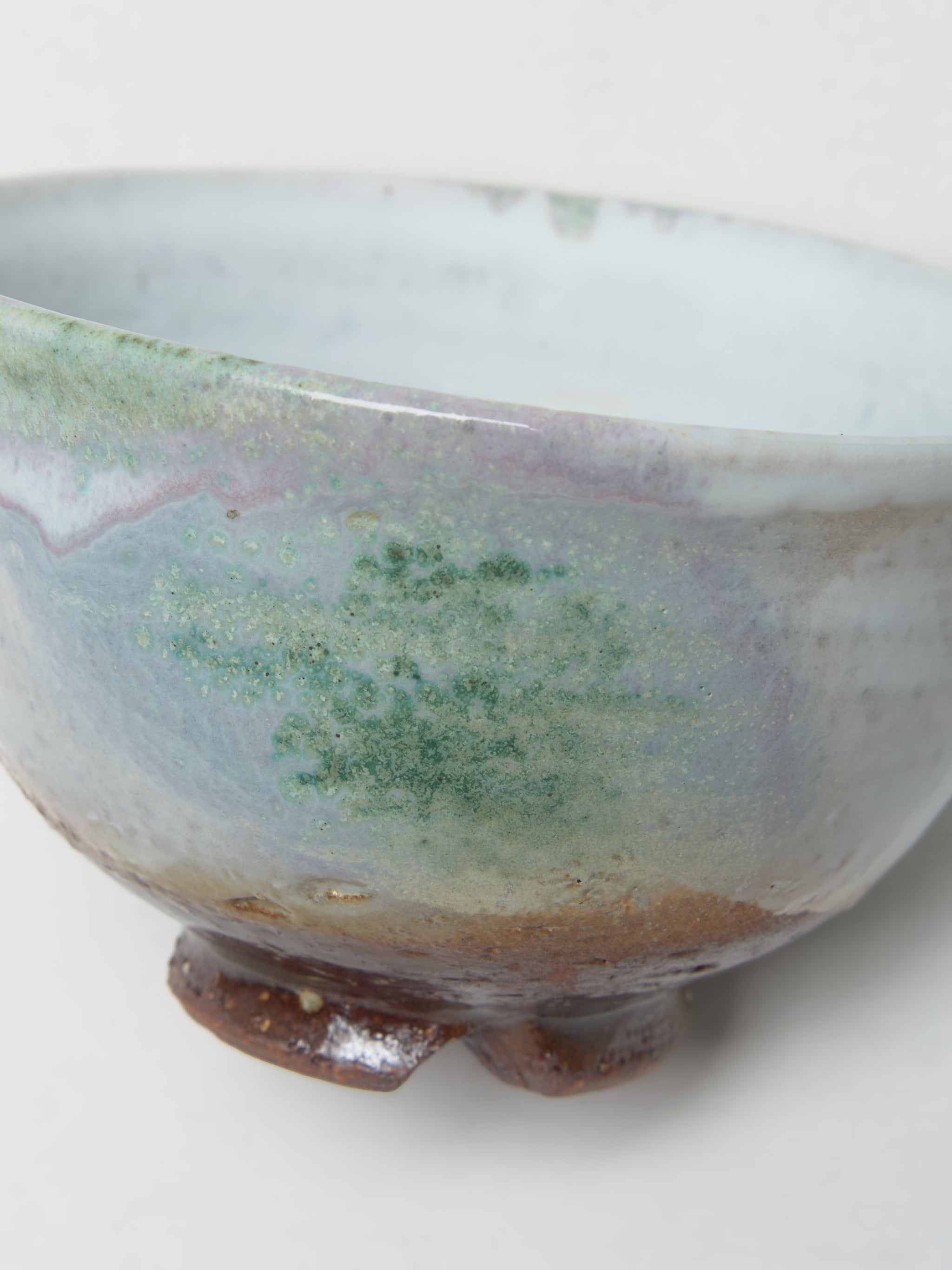 Hagi Seigan Yamane Matcha Bowl in Multicolor