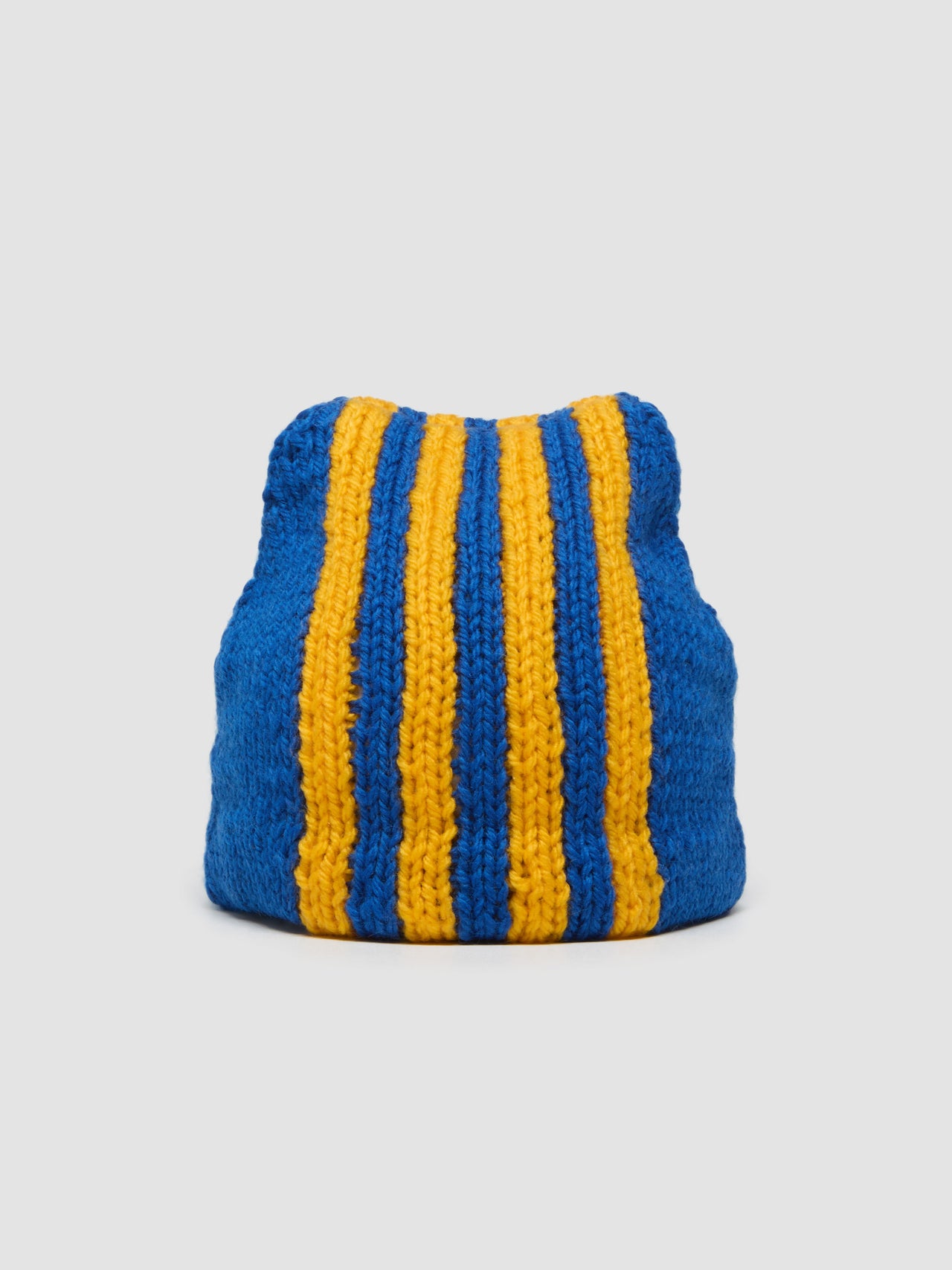 Hand Knitted Cap in Blue