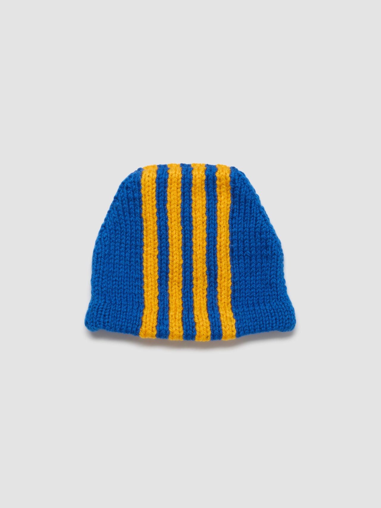 Hand Knitted Cap in Blue