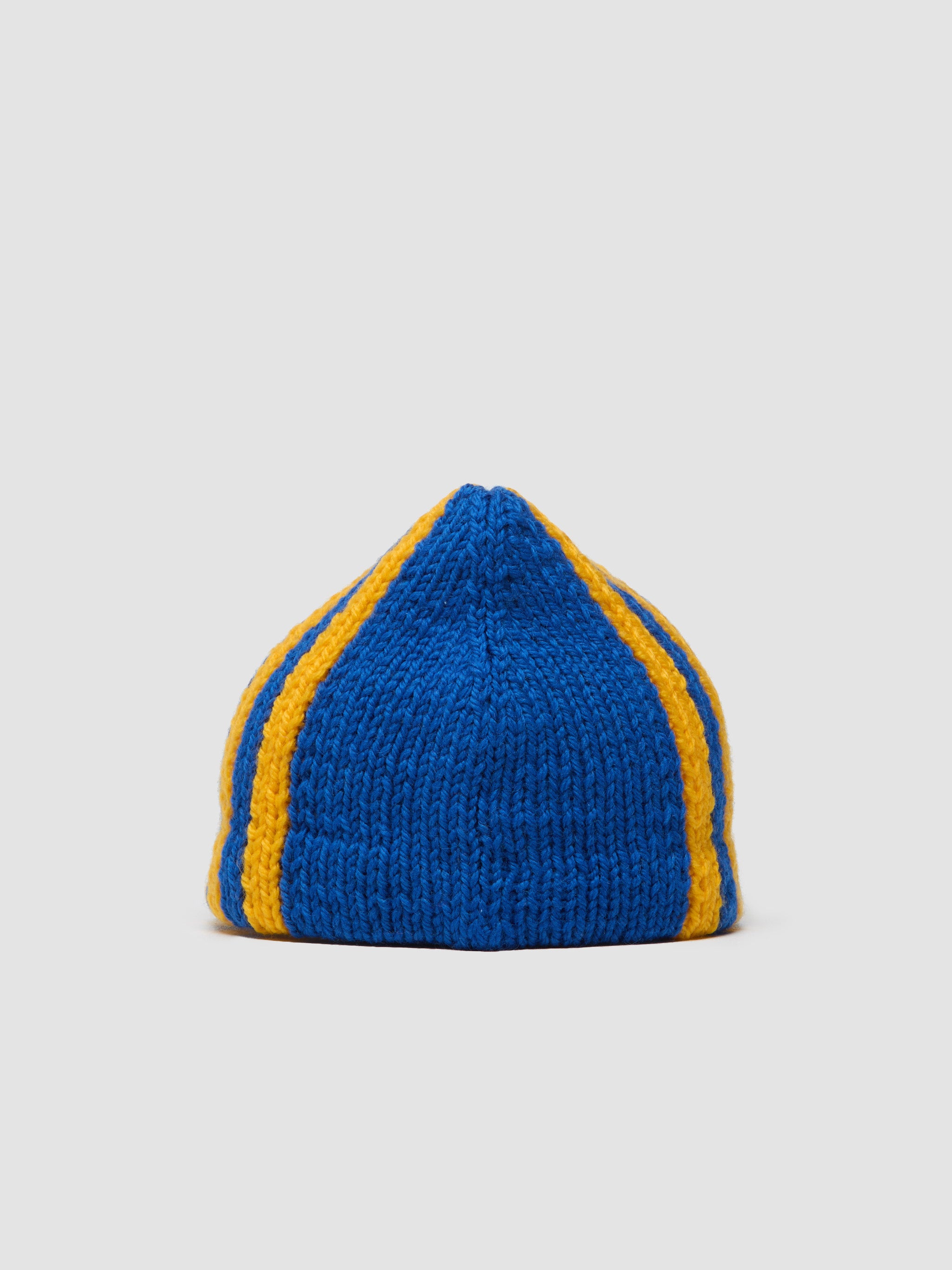 Hand Knitted Cap in Blue